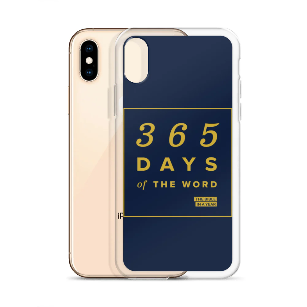 365 Days of the Word Bible in a Year Samsung Phone Case - Navy - Image 25
