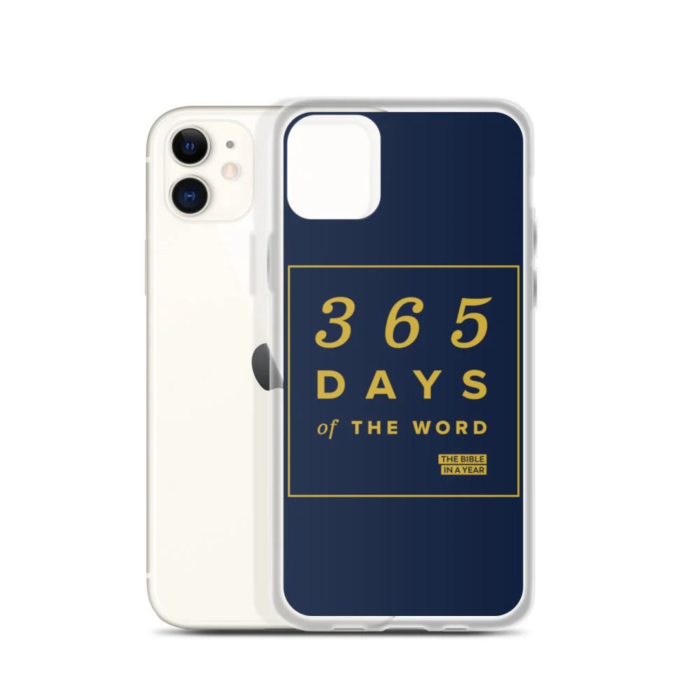 365 Days of the Word Bible in a Year Samsung Phone Case - Navy - Image 3