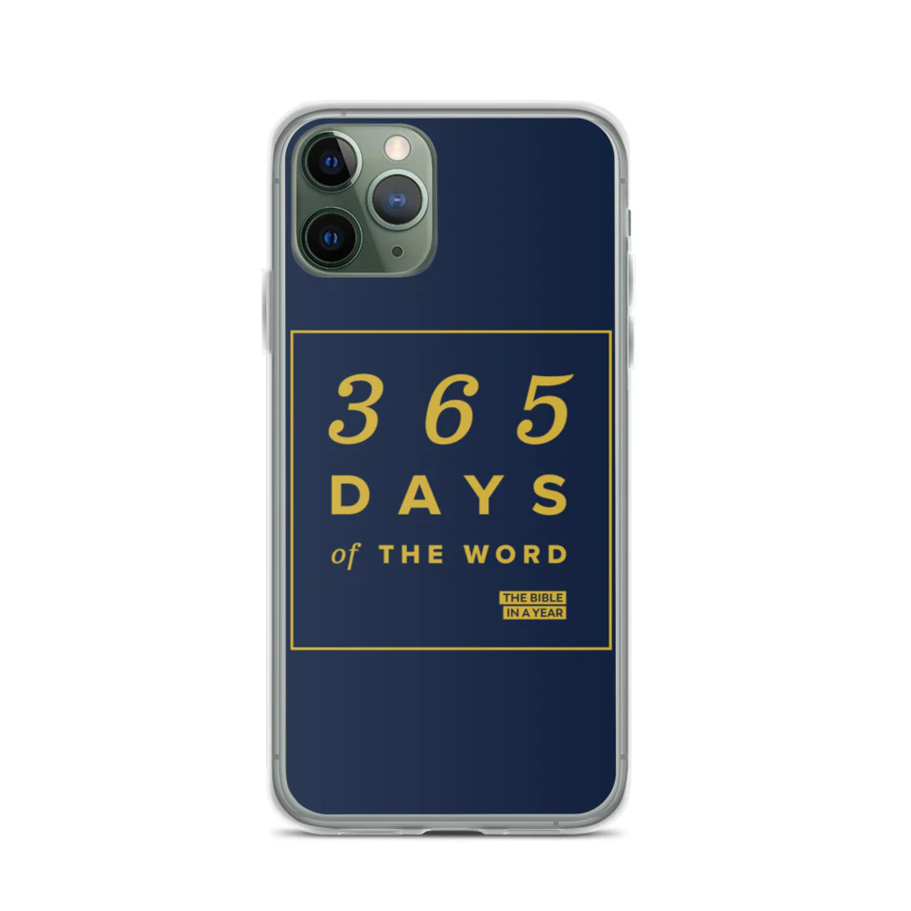 365 Days of the Word Bible in a Year Samsung Phone Case - Navy - Image 4