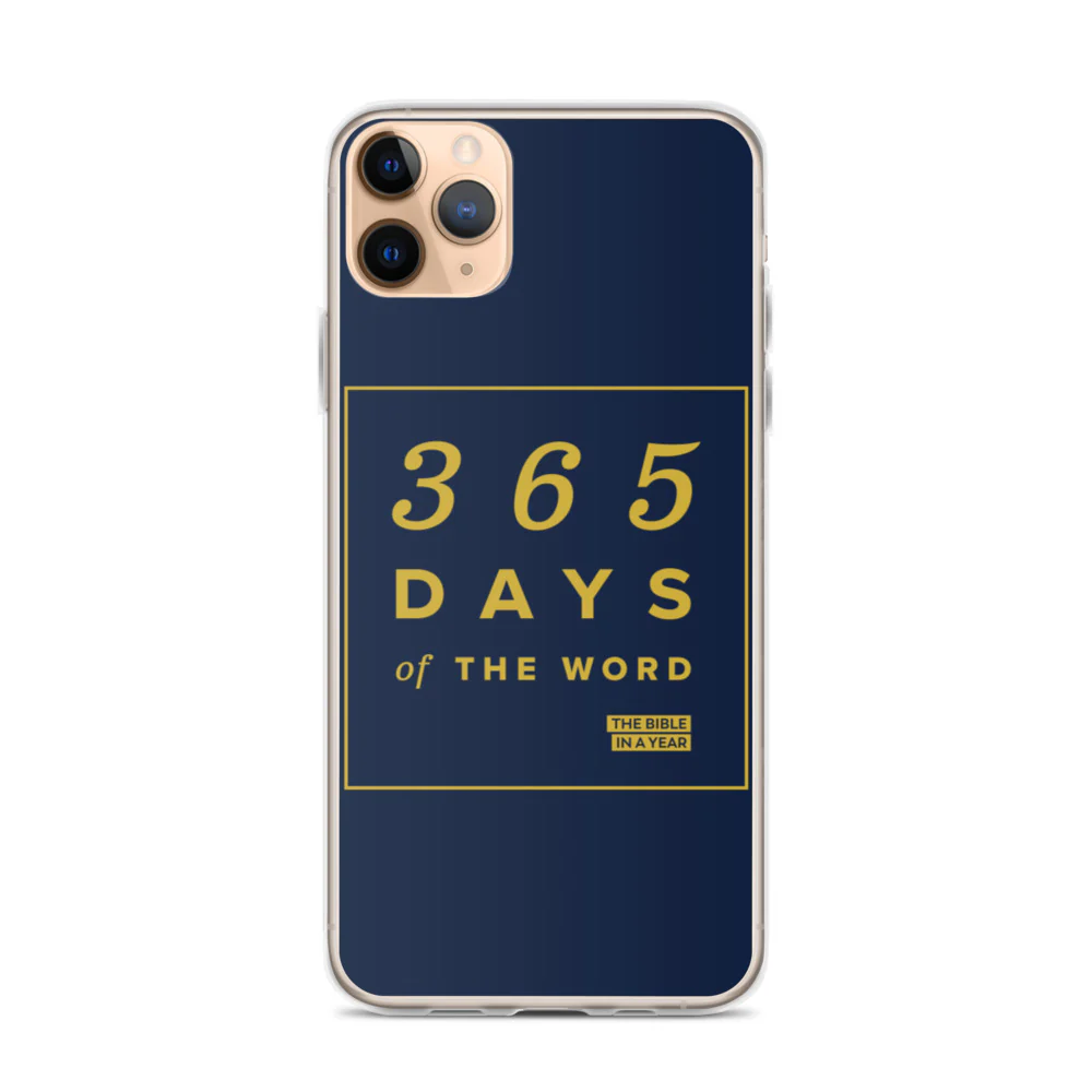 365 Days of the Word Bible in a Year Samsung Phone Case - Navy - Image 6