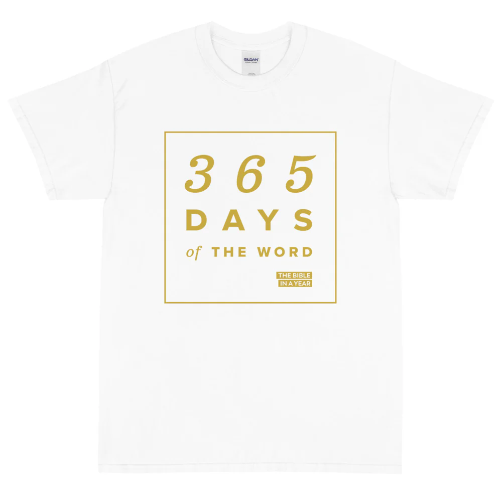 "365 Days of the Word" / Bible in a Year Men's T-Shirt - Image 3