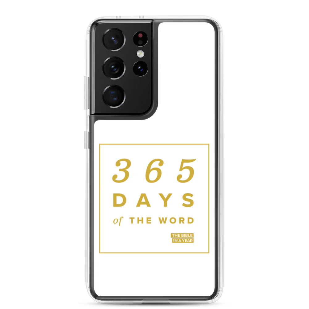 365 Days of the Word Bible in a Year Samsung Phone Case - Navy - Image 17