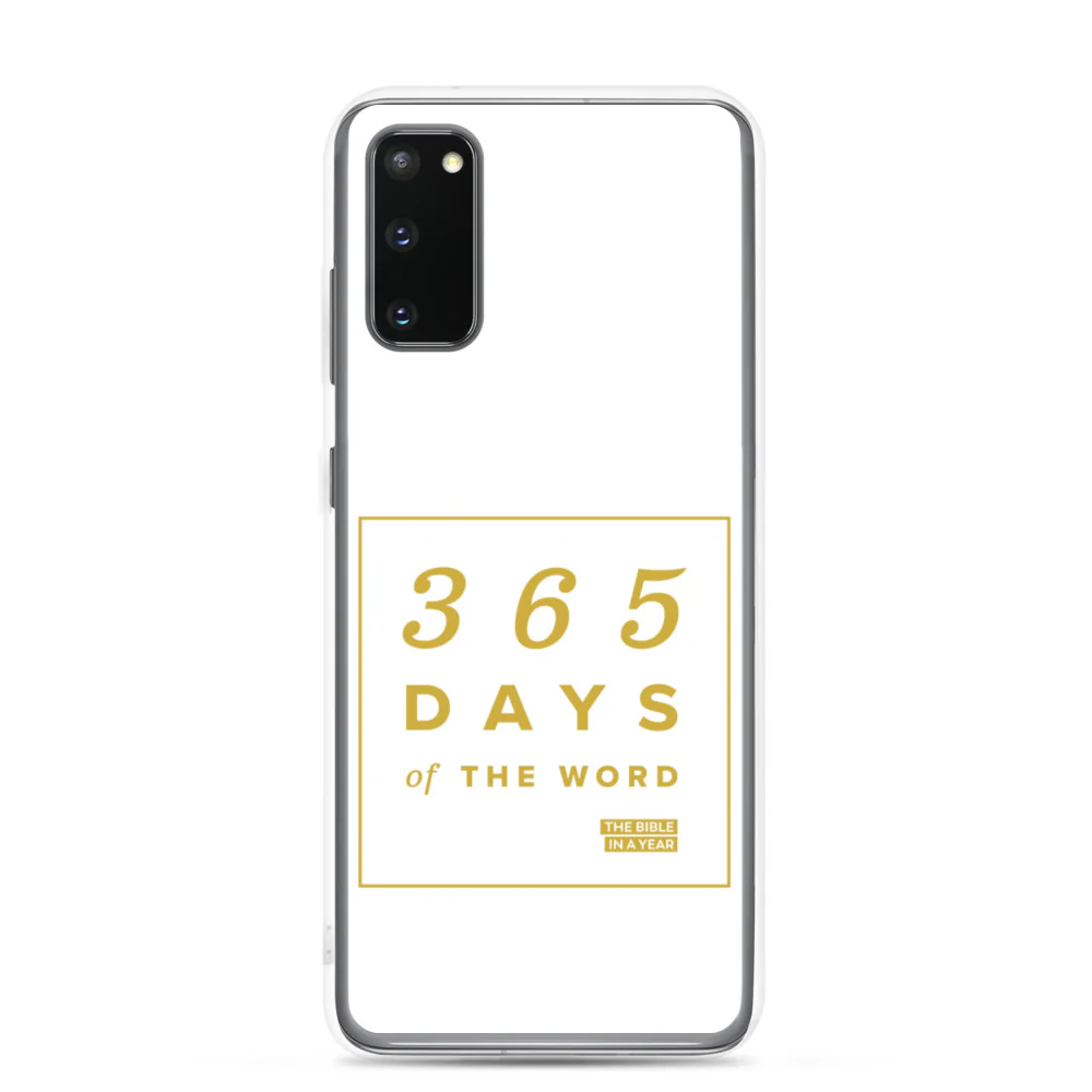 365 Days of the Word Bible in a Year Samsung Phone Case - Navy - Image 7