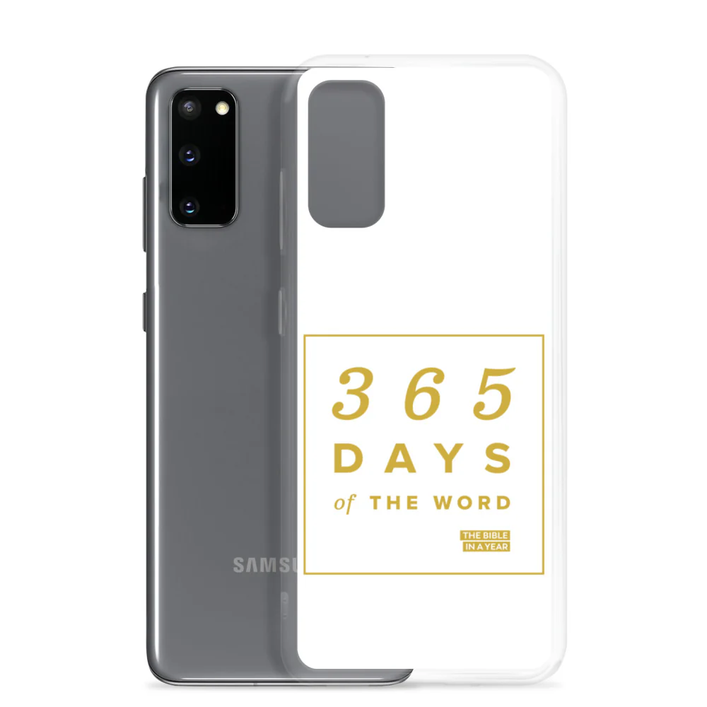 365 Days of the Word Bible in a Year Samsung Phone Case - Navy - Image 8