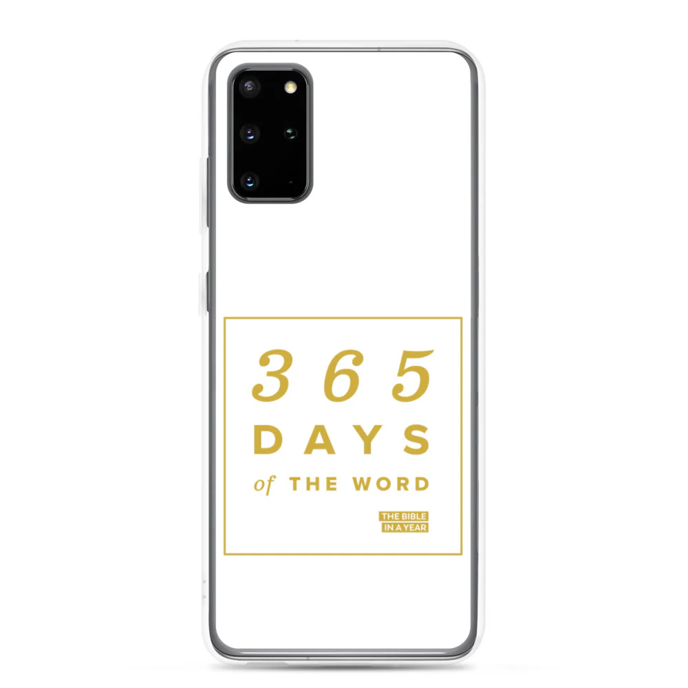 365 Days of the Word Bible in a Year Samsung Phone Case - Navy - Image 9