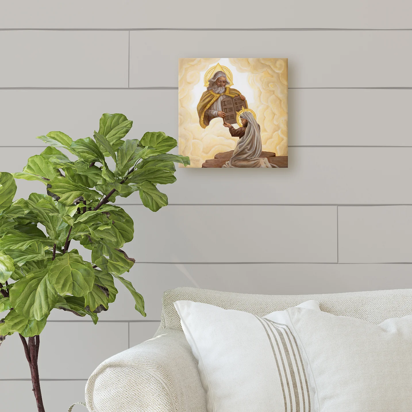 Canvas Print - The Giving of the Law to Moses (12x12) - Image 2