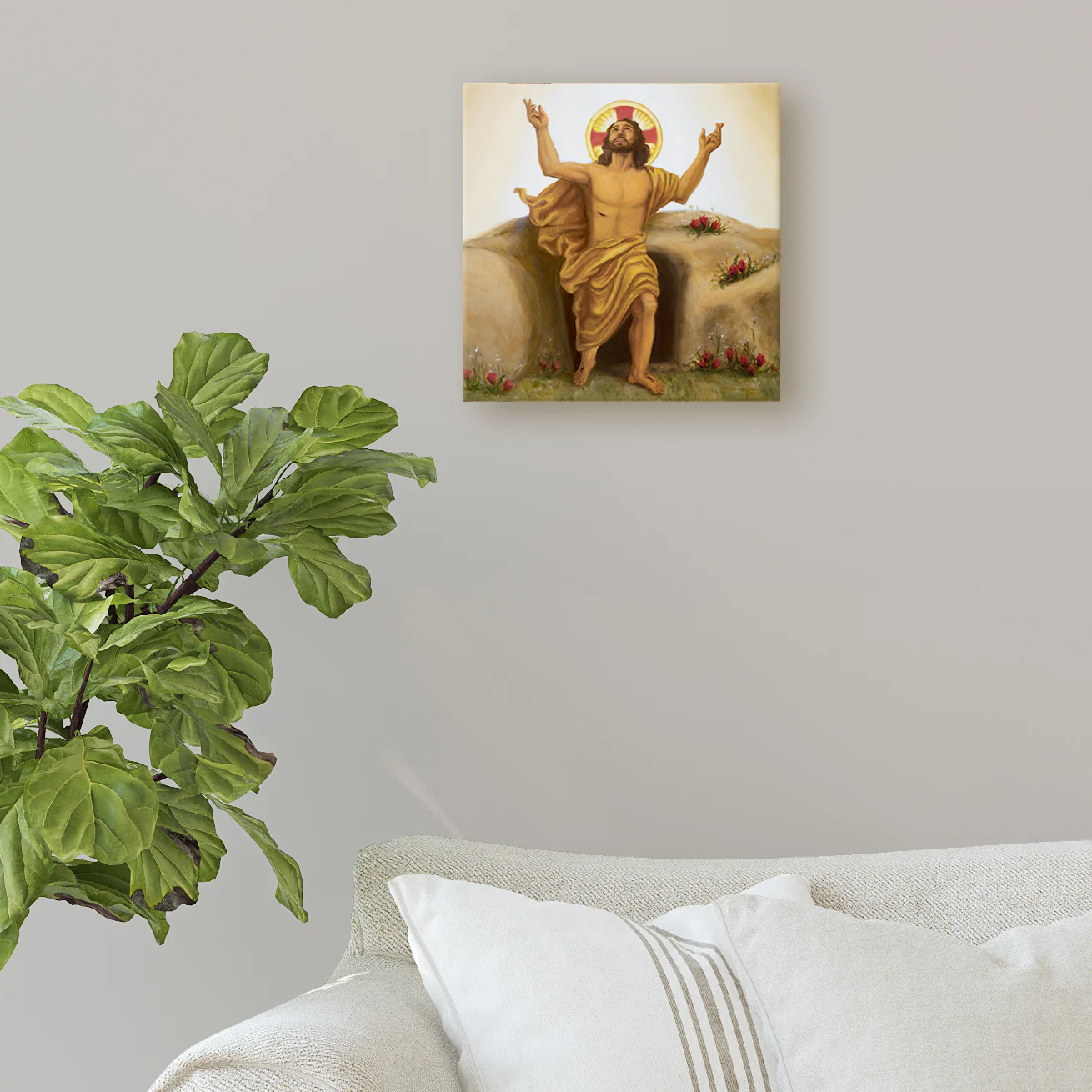 Canvas Print - The Resurrection of Christ (12x12) - Image 2