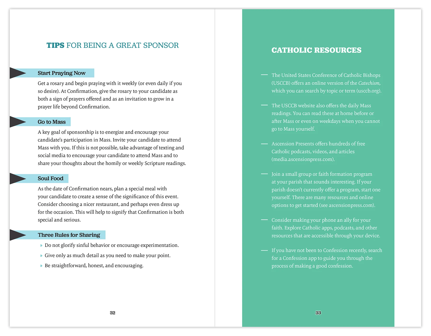 Chosen: Your Journey to Confirmation, Sponsor's Guide - Image 4