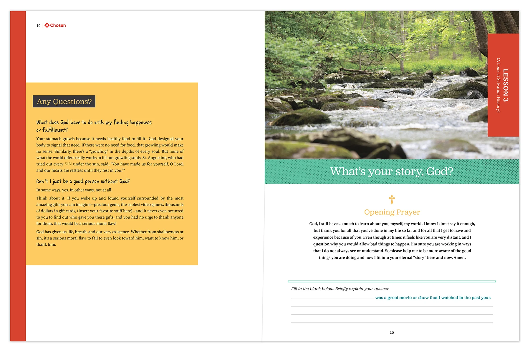 Chosen: Your Journey to Confirmation, Starter Pack (Includes Online Leader's Access) - Image 5
