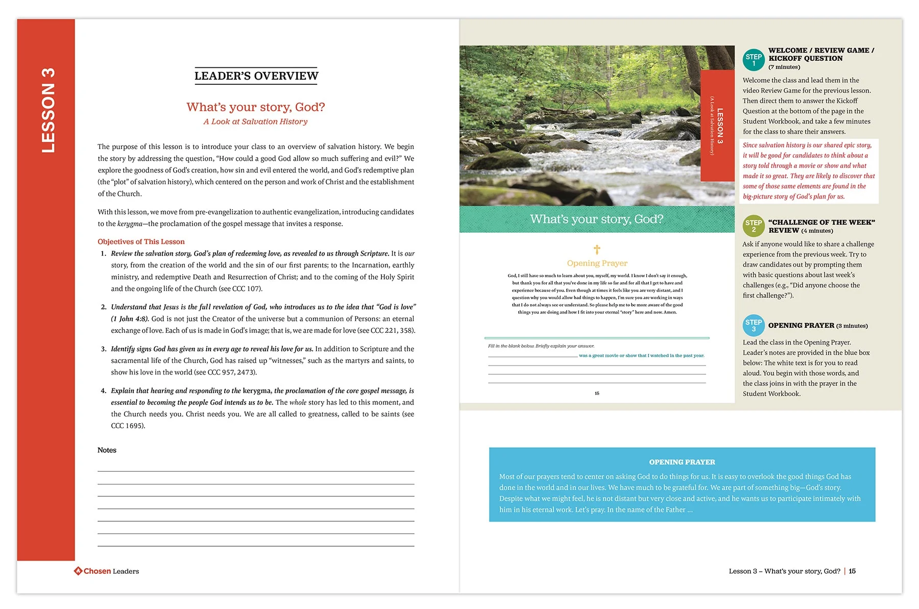 Chosen: Your Journey to Confirmation, Leader's Guide (Spanish) - Image 3