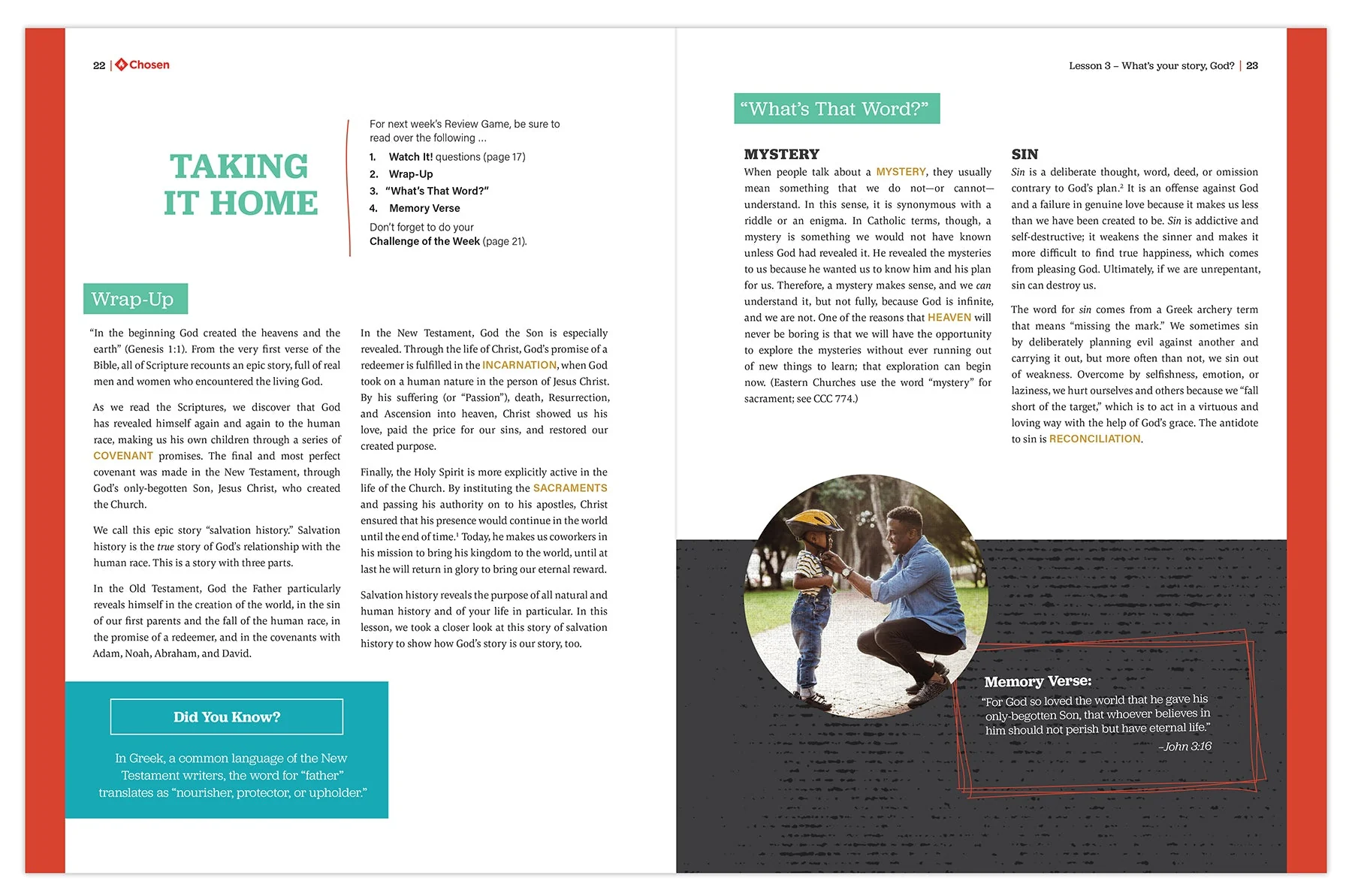 Chosen: Your Journey to Confirmation, Student Pack (Includes Online Course Access) - Image 6