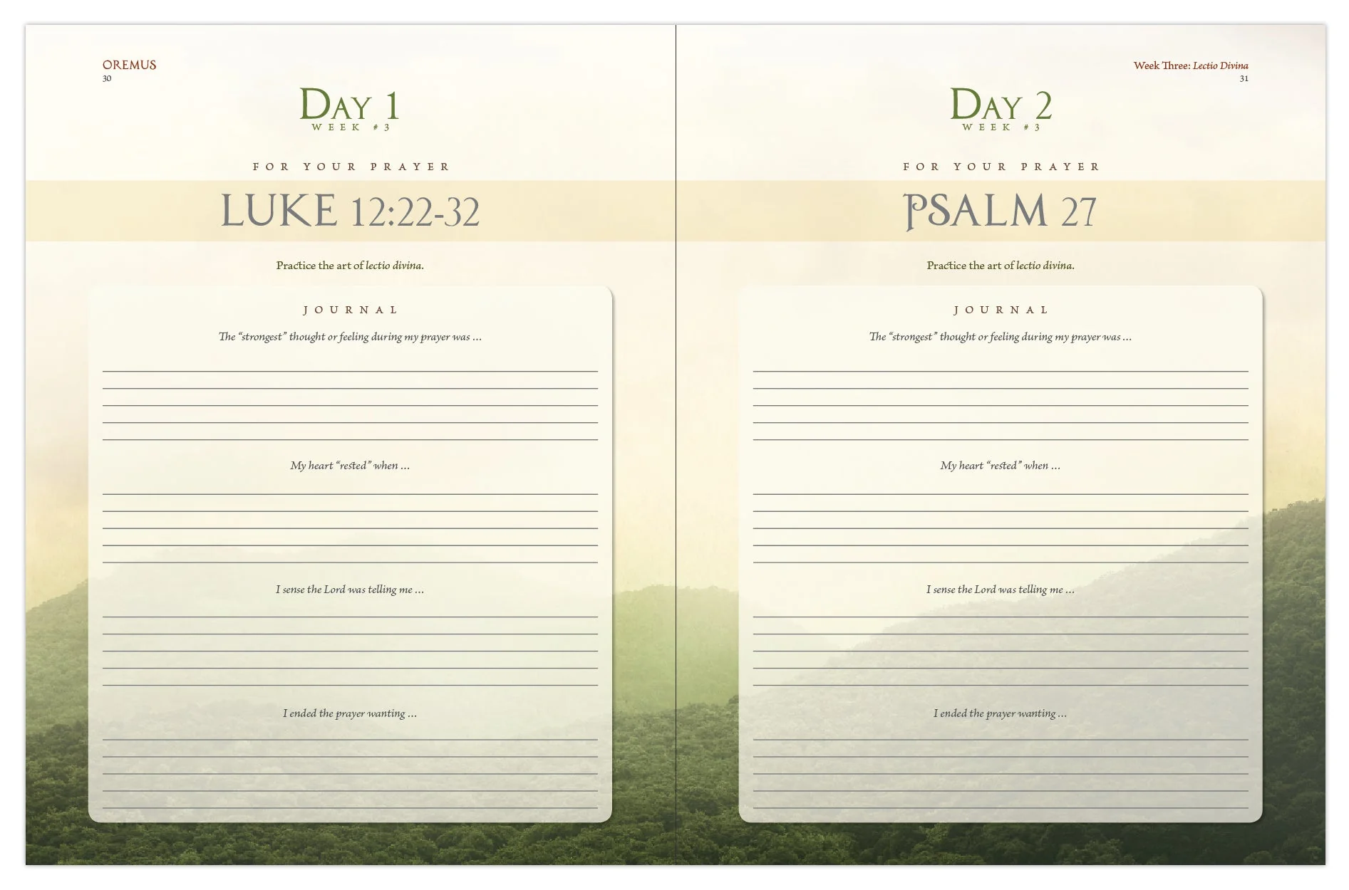 Oremus: A Guide to Catholic Prayer, Workbook - Image 3