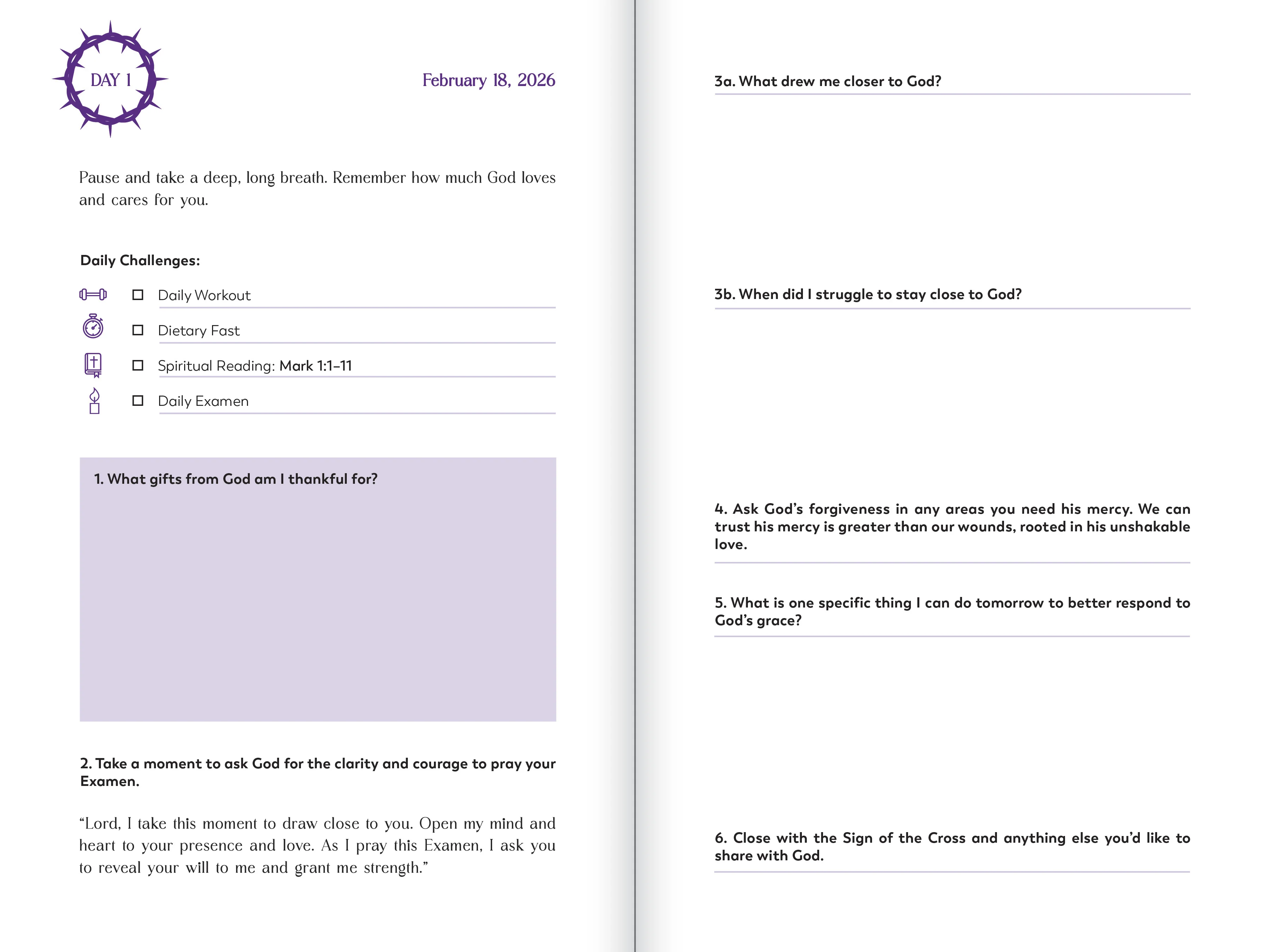 Crux: A Lenten Journey of Surrender Journal - Image 15