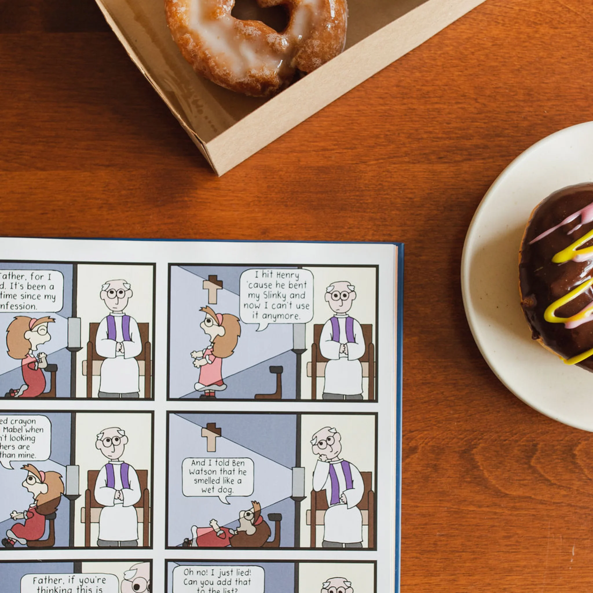 Donuts After Mass: A Tale About Walking with Jesus (a graphic novel) - Image 3