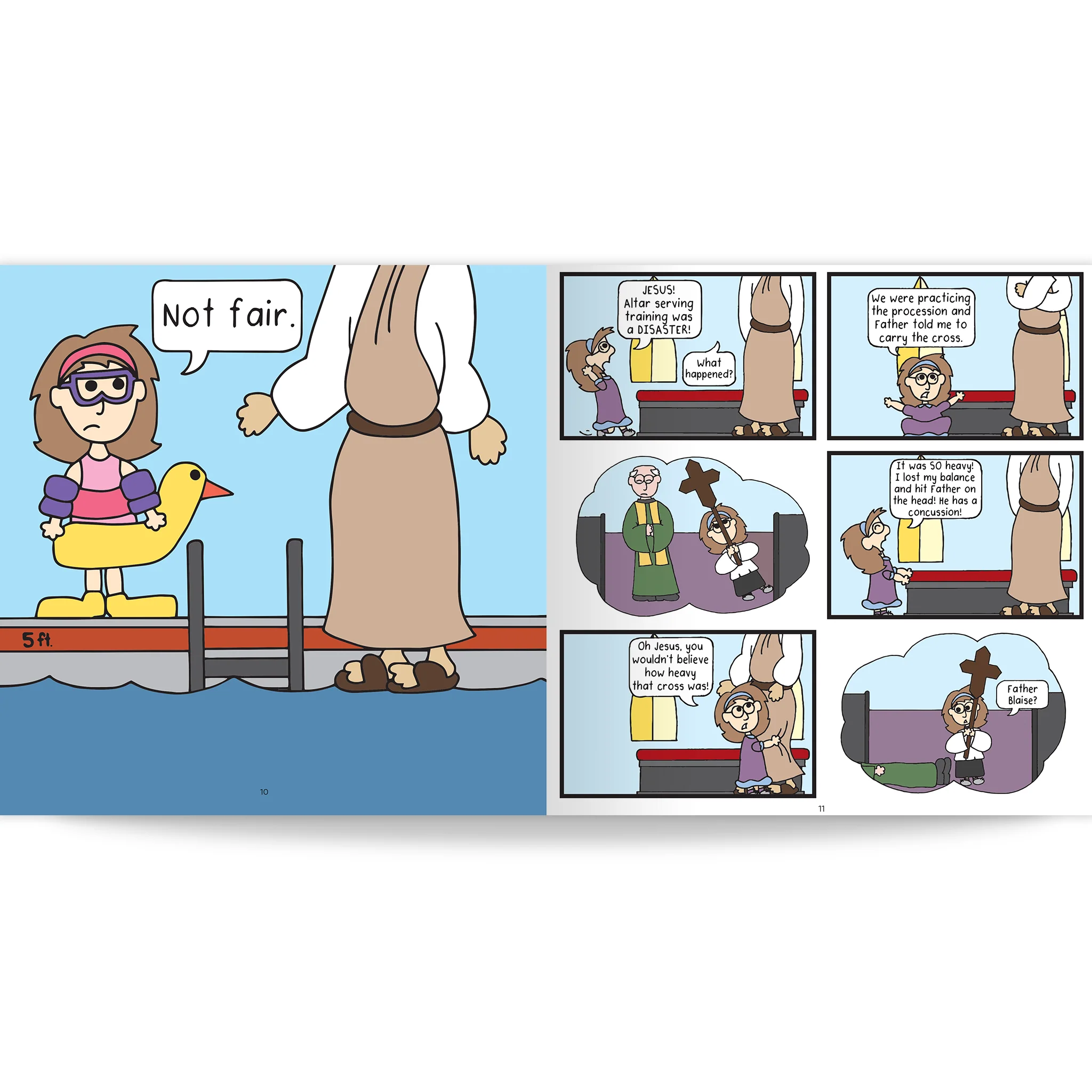 Donuts After Mass: A Tale About Walking with Jesus (a graphic novel) - Image 7
