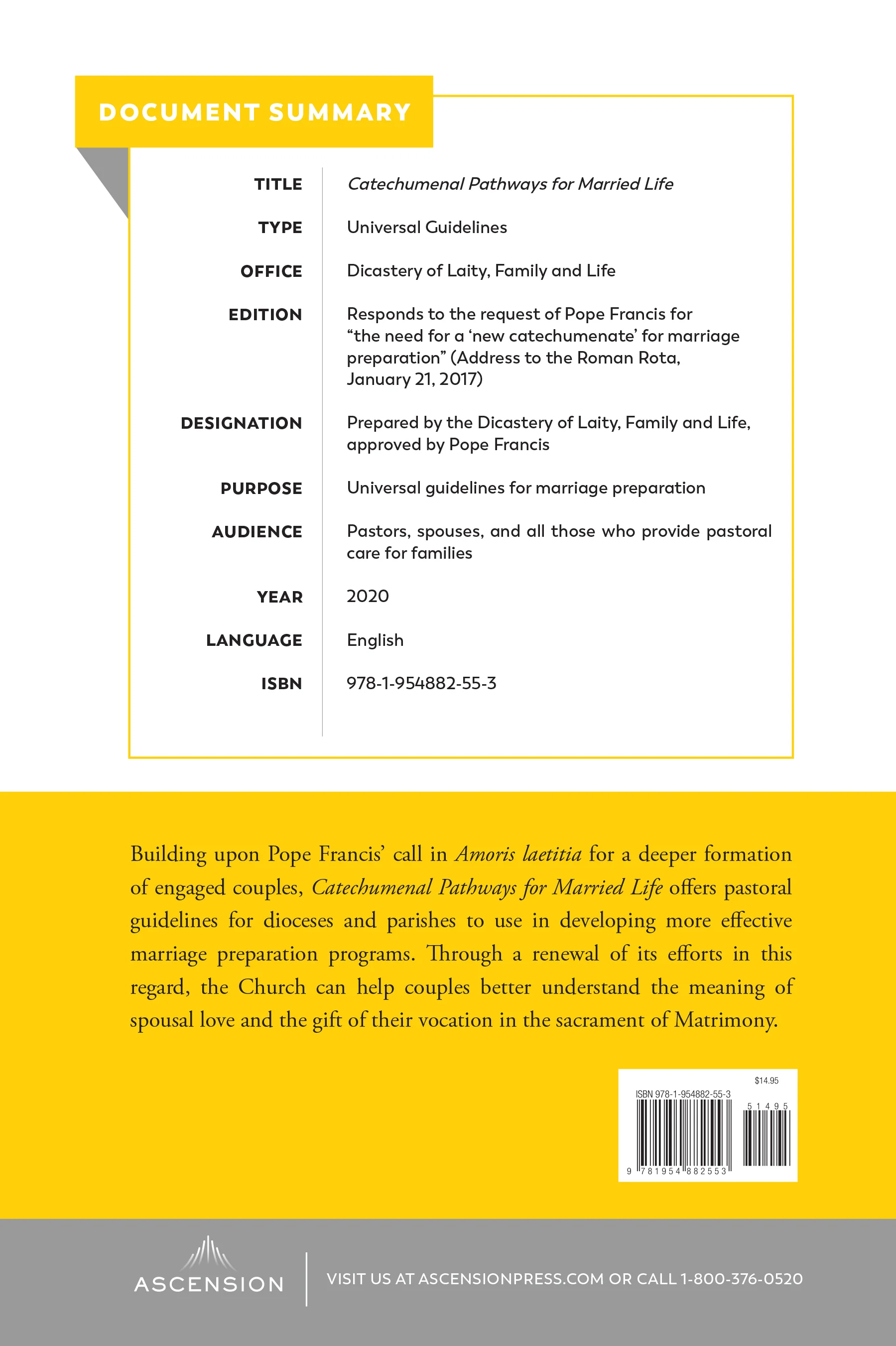 Catechumenal Pathways for Married Life: Pastoral Guidelines for Local Churches - Image 3