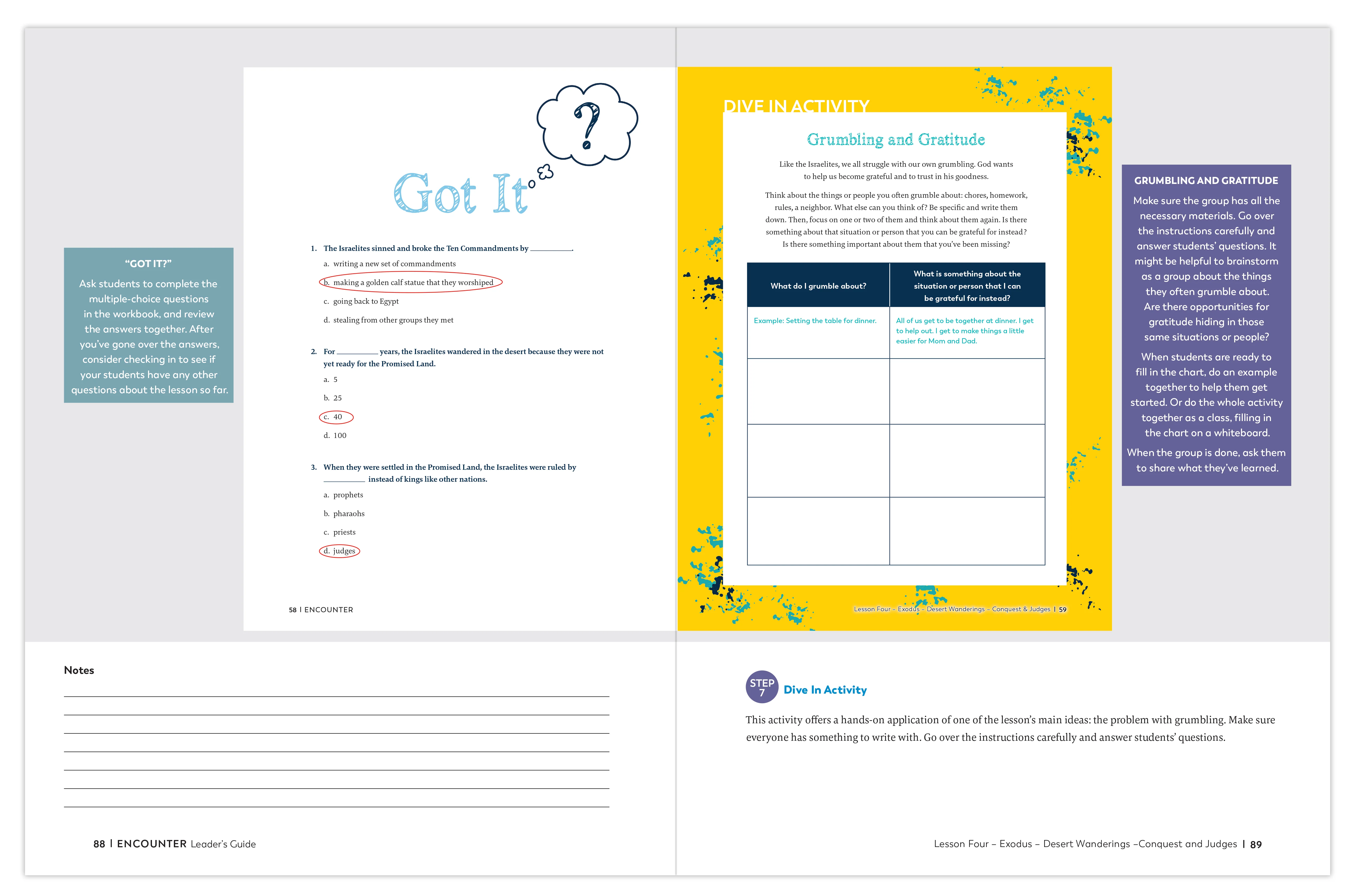 Encounter: The Bible Timeline for Middle School, Leader's Guide (Includes Online Leader's Access) - Image 4