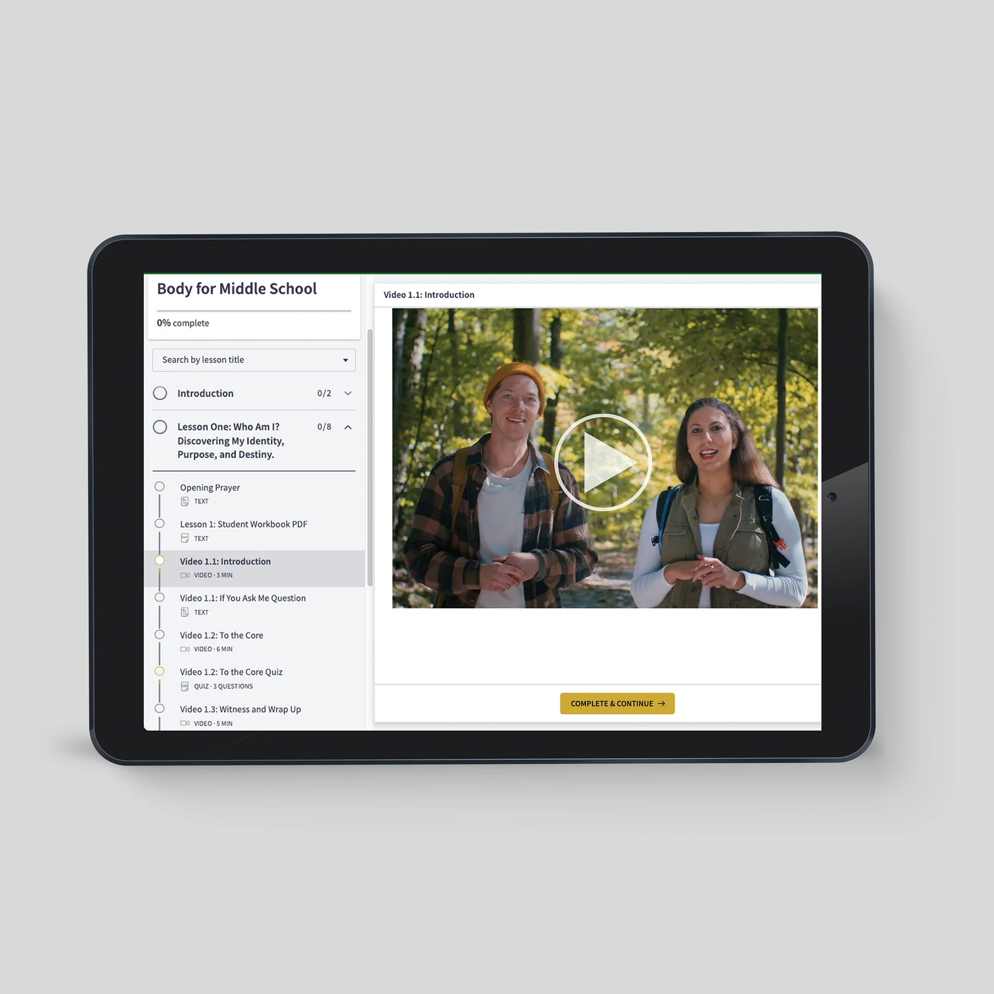 Envision: Theology of the Body for Middle School, Student Pack (Includes Online Course Access) - Image 4