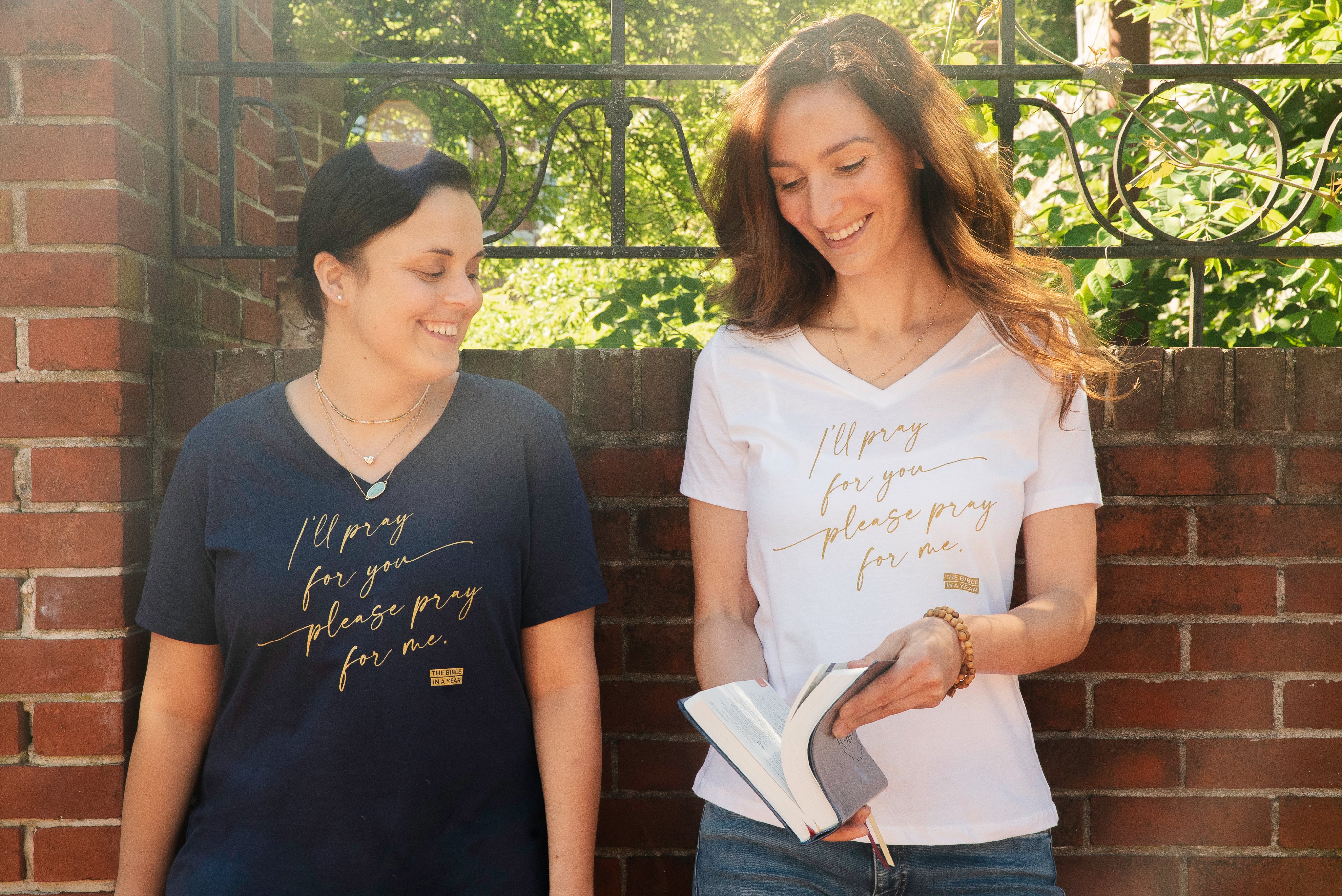 Evangelization (Pray for Me) Women's V-Neck Shirt - Image 4