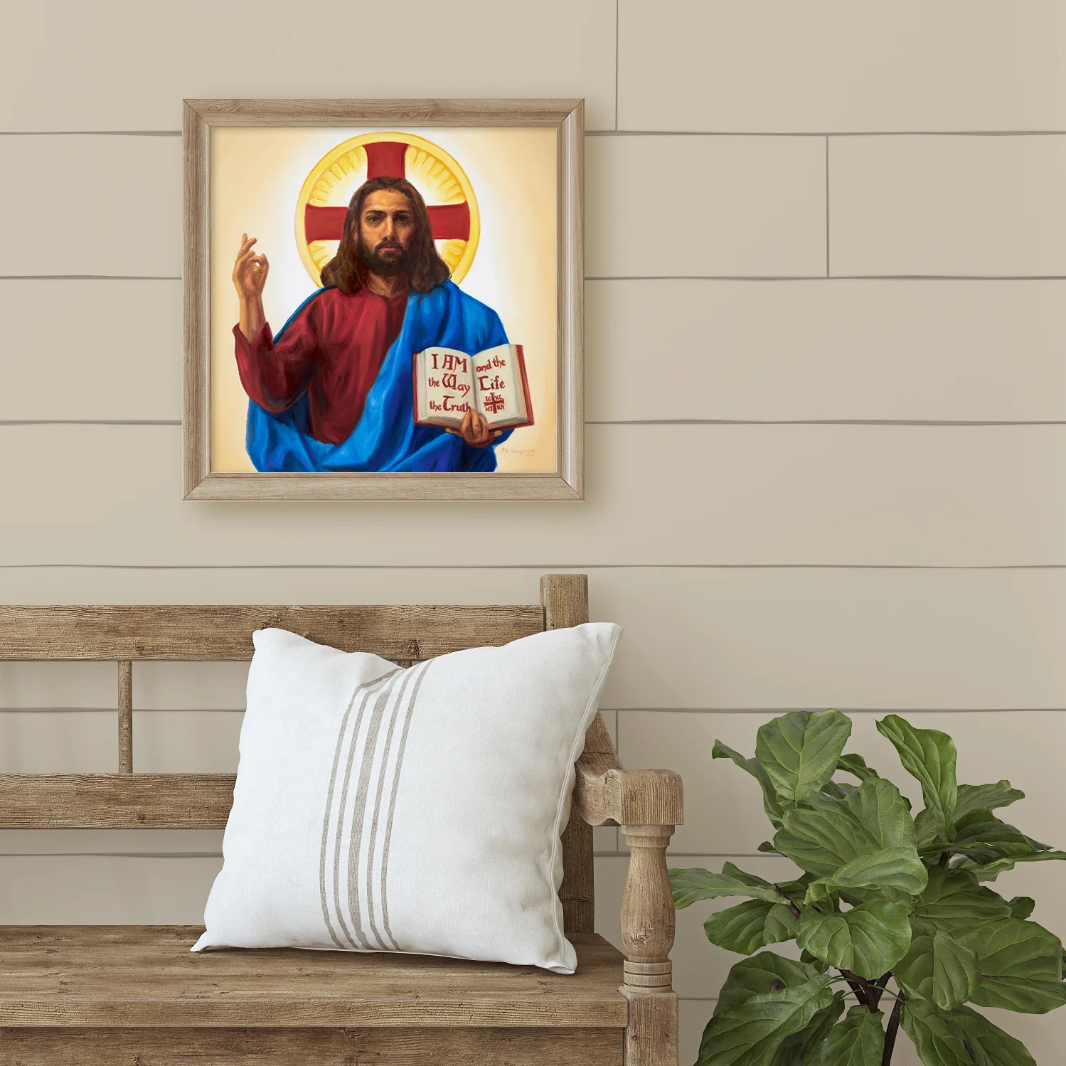 Fine Art Print - Pantocrator The Almighty (12x12) - Image 3