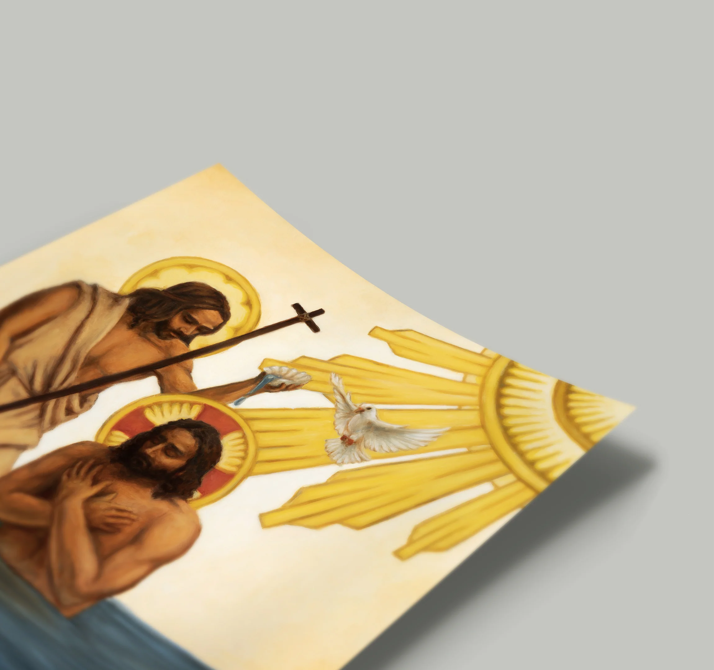 Fine Art Print - The Baptism of Christ (12x12) - Image 2