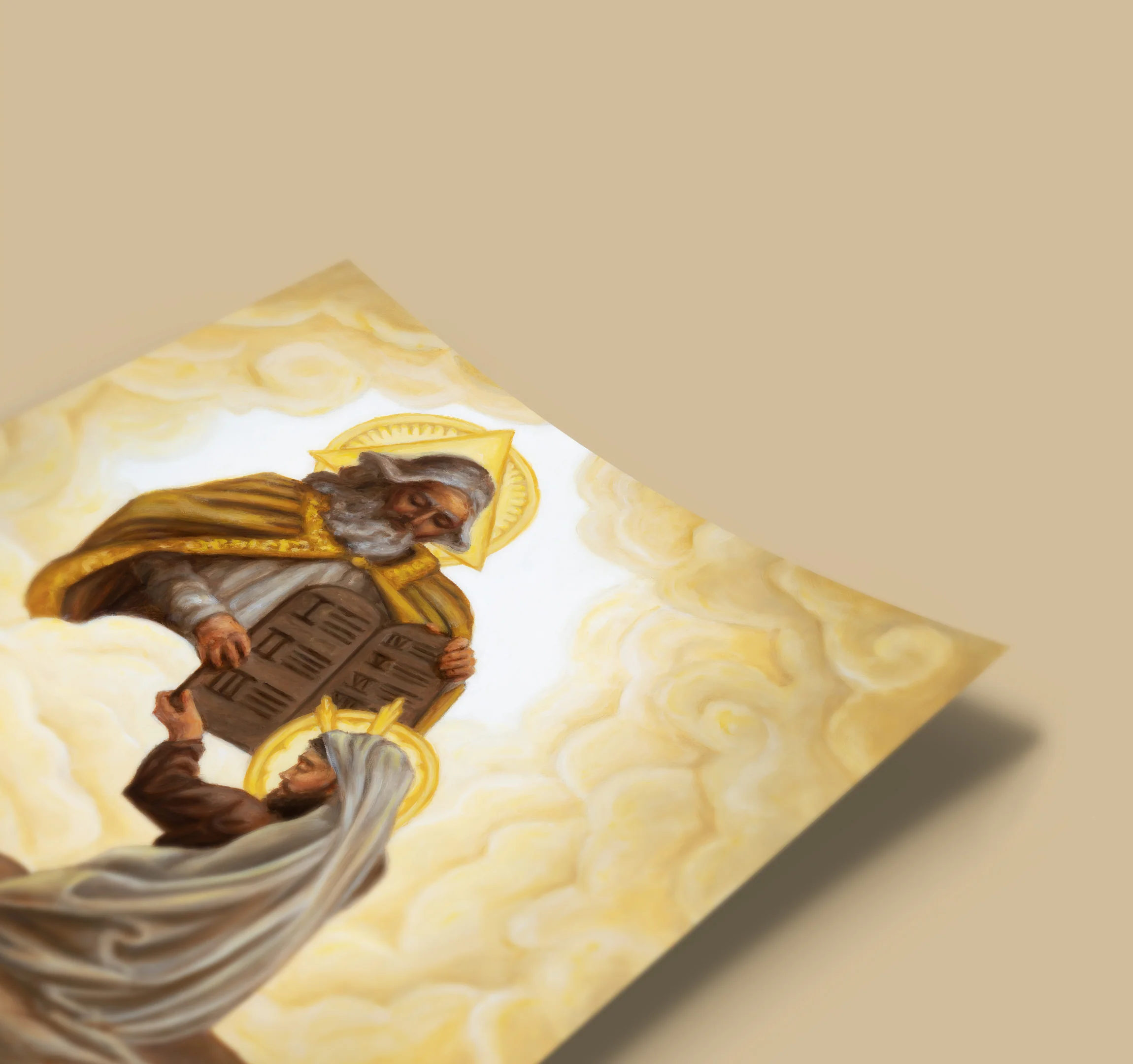 Fine Art Print - The Giving of the Law to Moses (12x12) - Image 2
