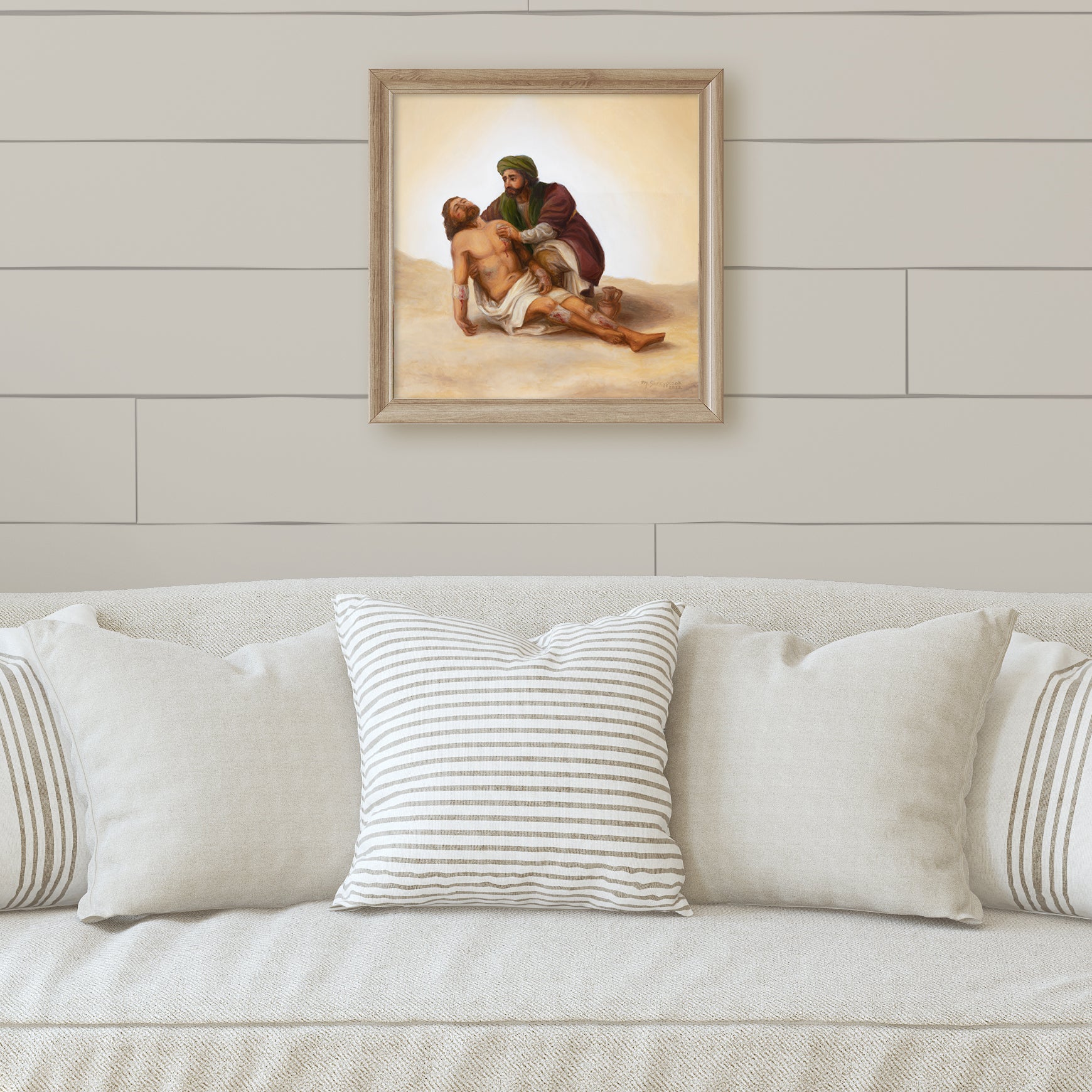 Fine Art Print - The Good Samaritan (12x12) - Image 3