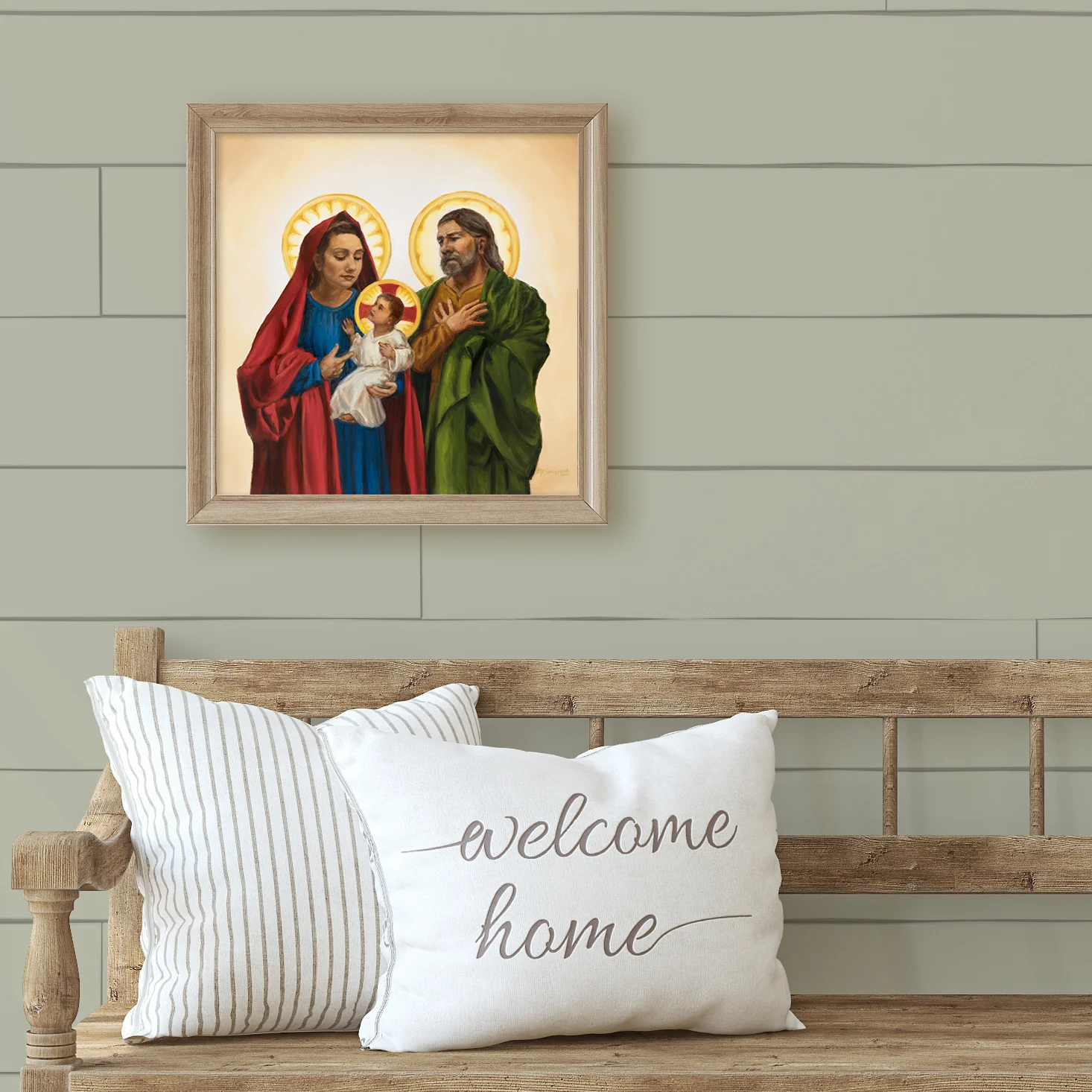 Fine Art Print - The Holy Family (12x12) - Image 3