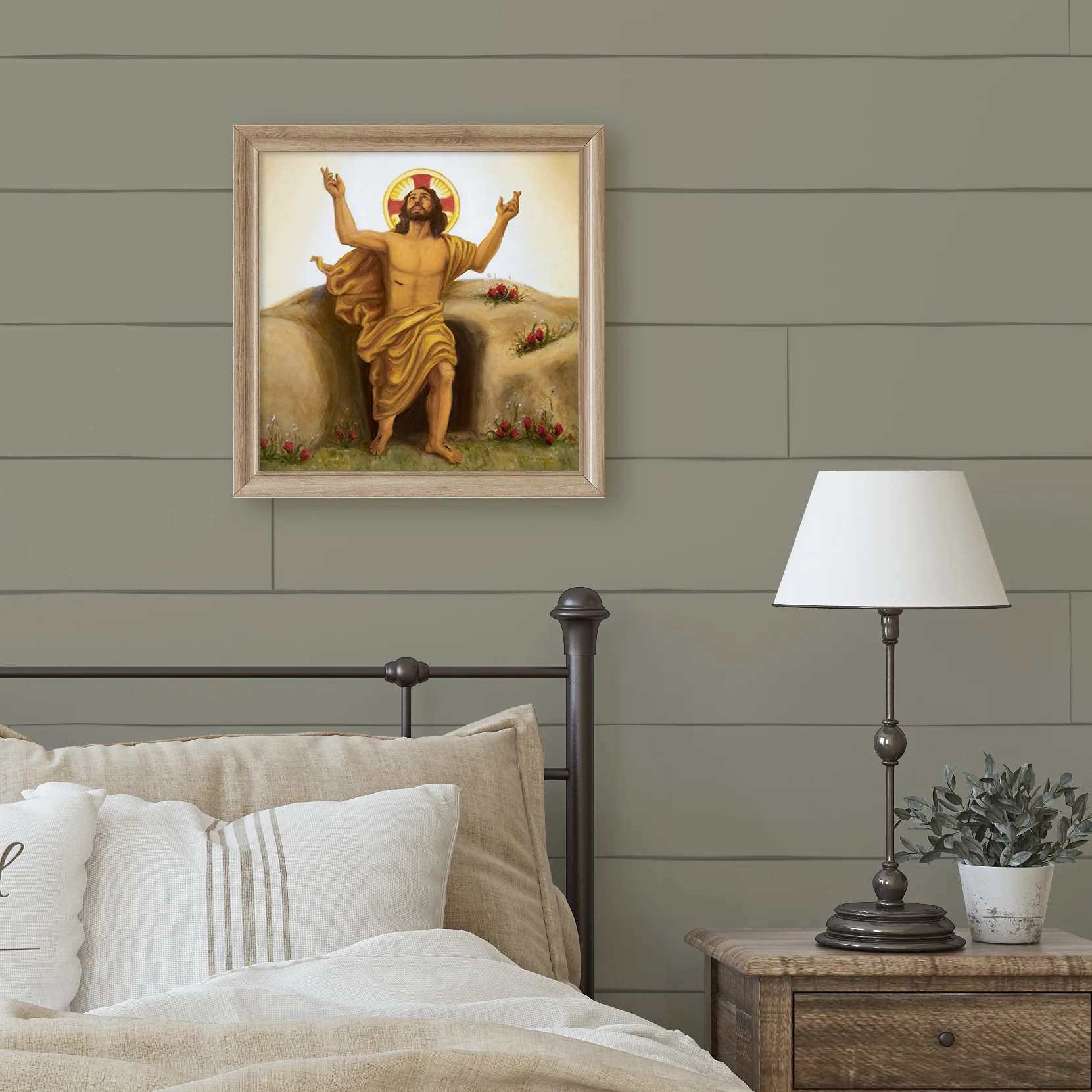 Fine Art Print - The Resurrection of Christ (12x12) - Image 3