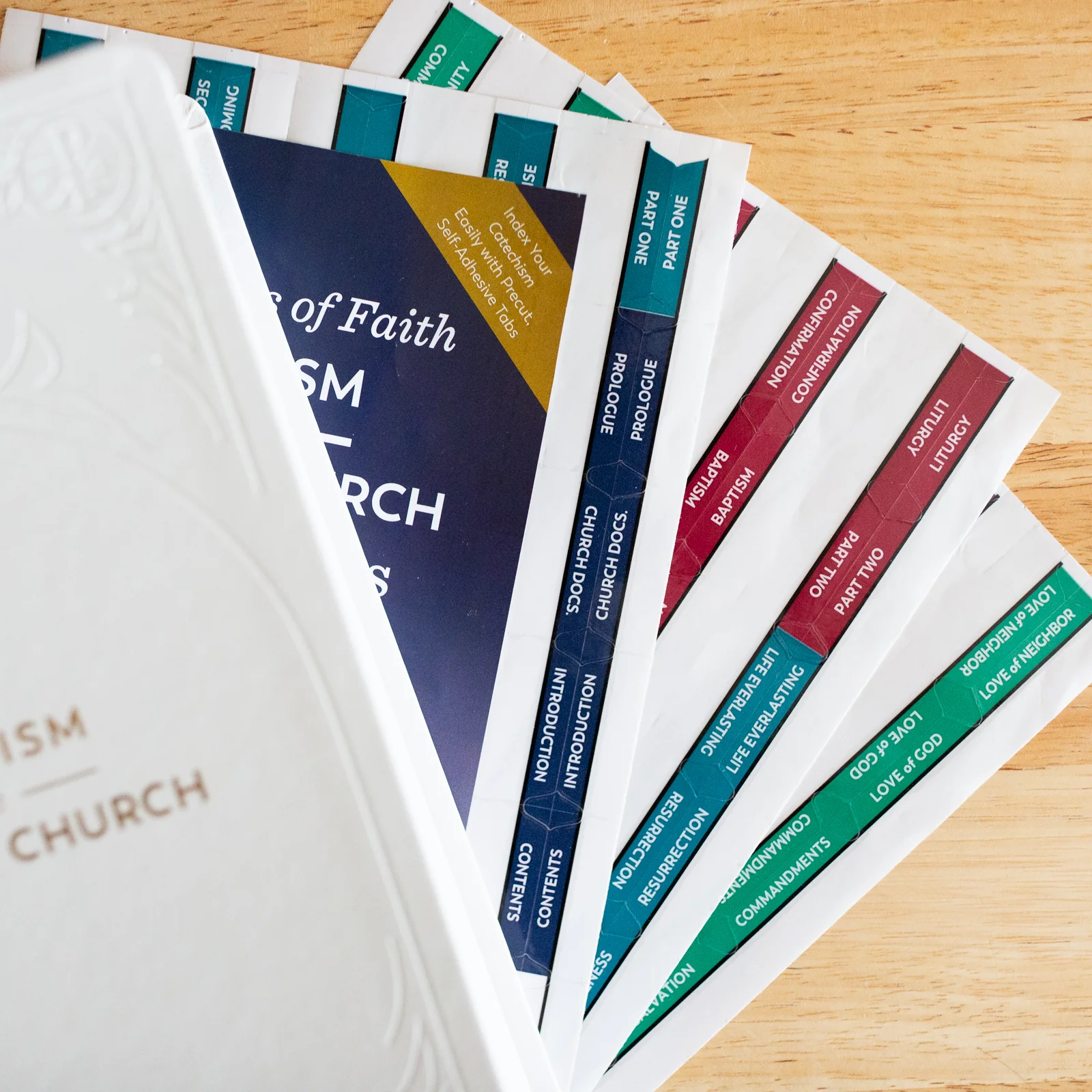 Foundations of Faith Catechism of the Catholic Church Indexing Tabs - Image 3