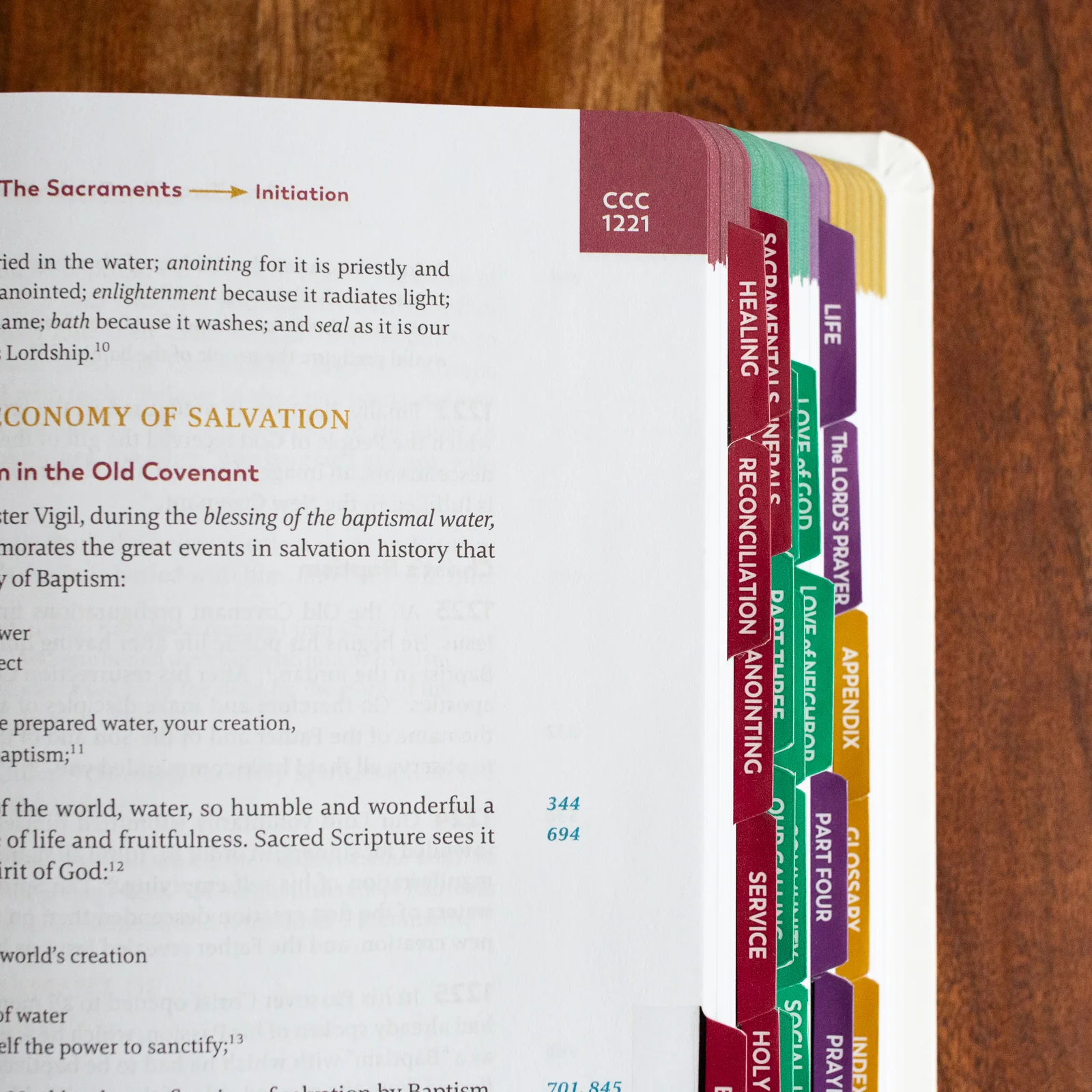 Foundations of Faith Catechism of the Catholic Church Indexing Tabs - Image 5