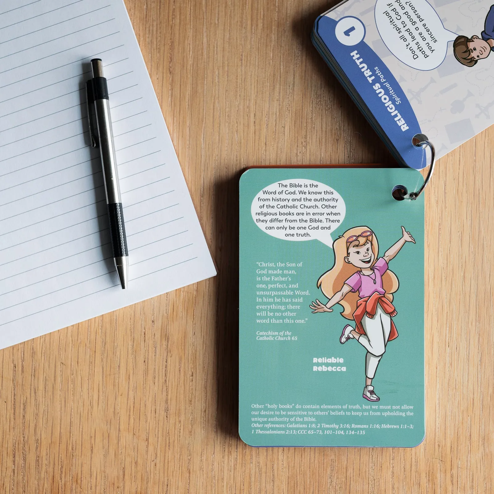Friendly Defenders: Catholic Flash Cards - Image 12