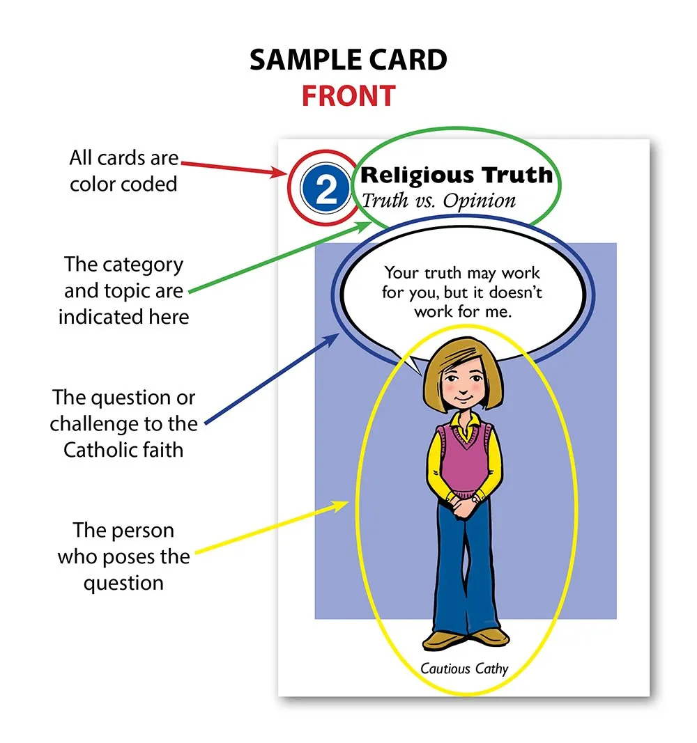 Friendly Defenders: Catholic Flash Cards - Image 19