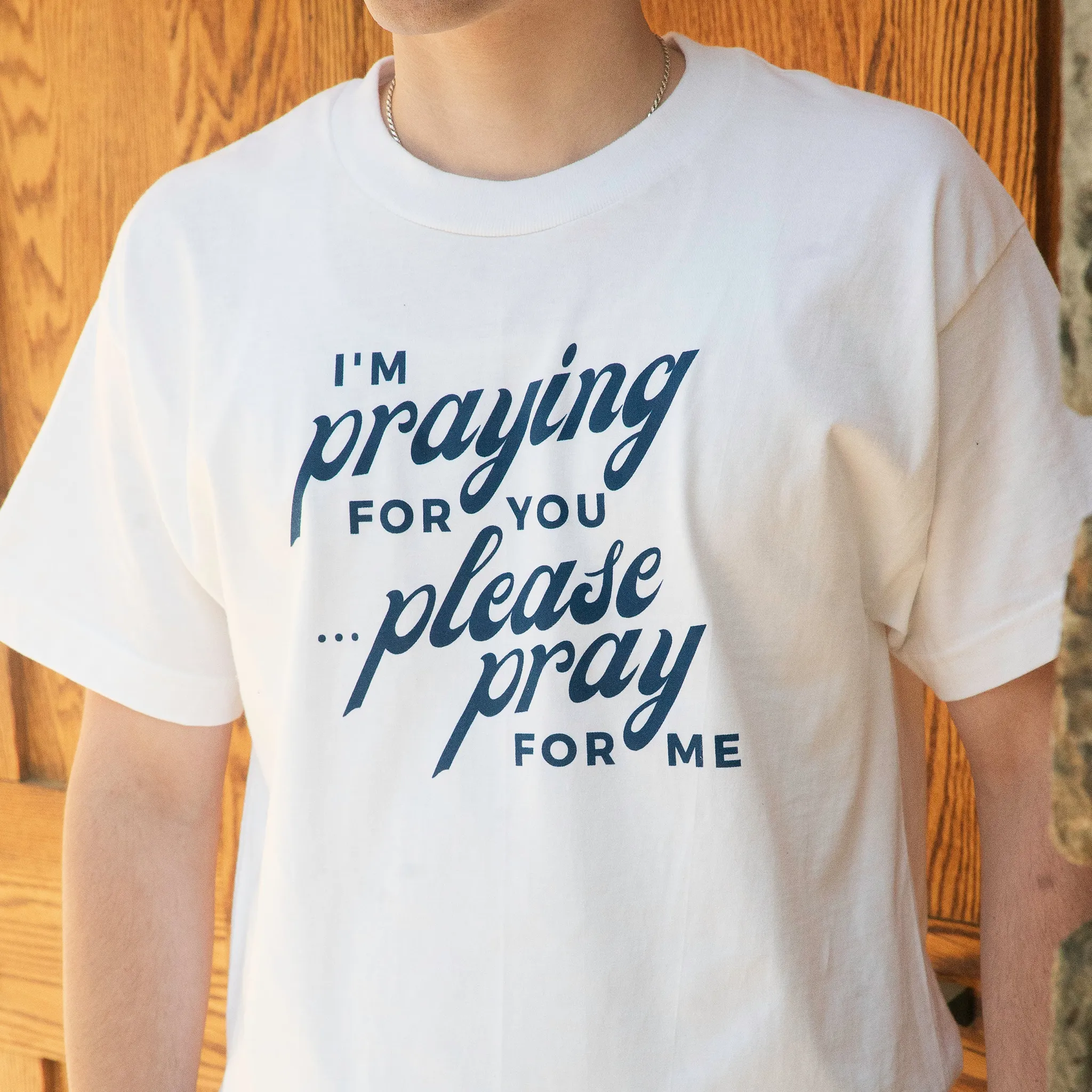 "I'm Praying for You" Unisex Crew Shirt - Image 5