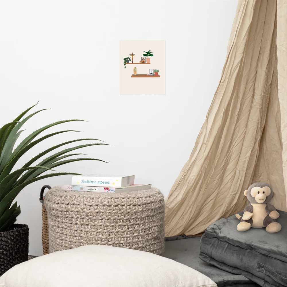 Lifestyle Bookshelf Art Prints: Zelie & Lou - Image 2