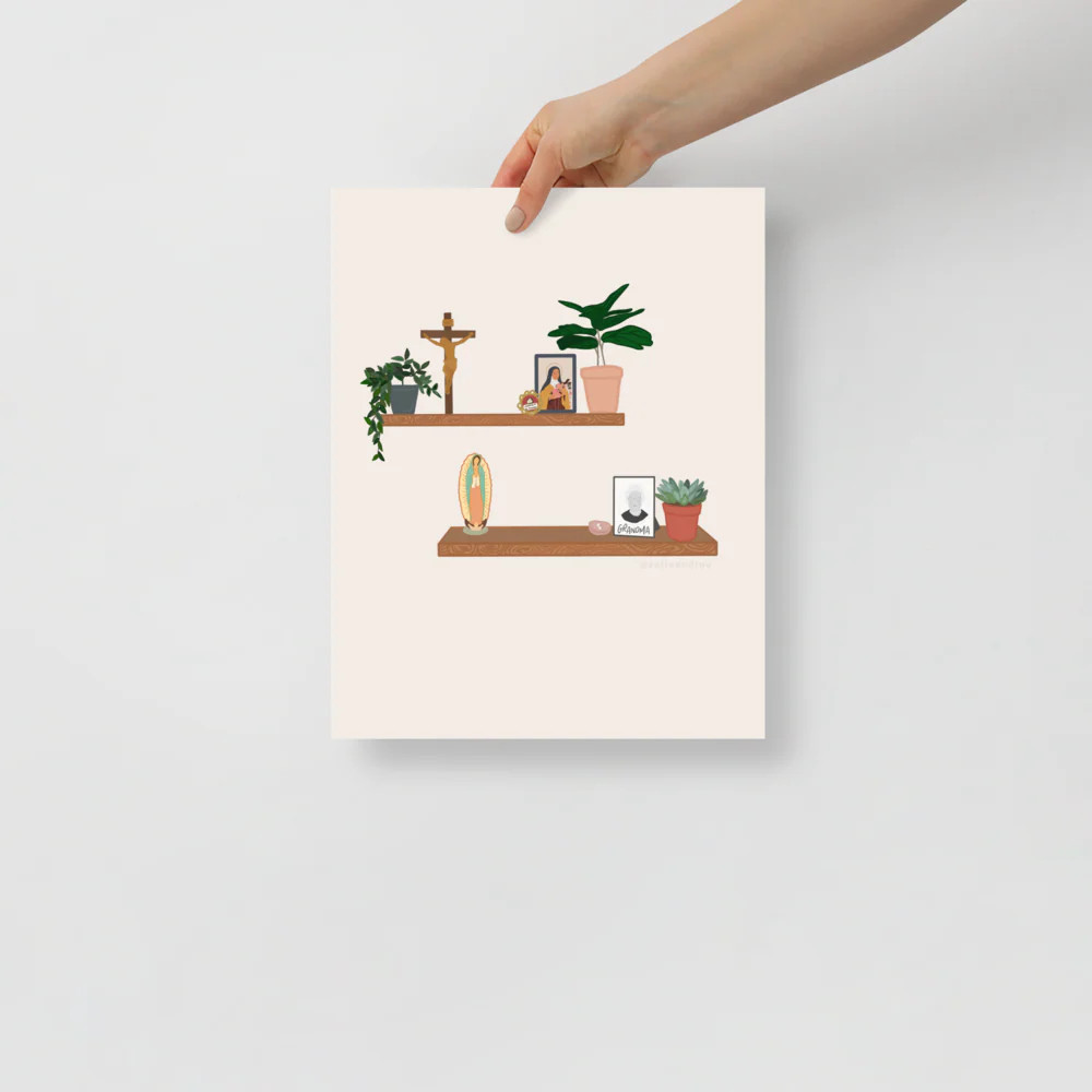 Lifestyle Bookshelf Art Prints: Zelie & Lou - Image 3