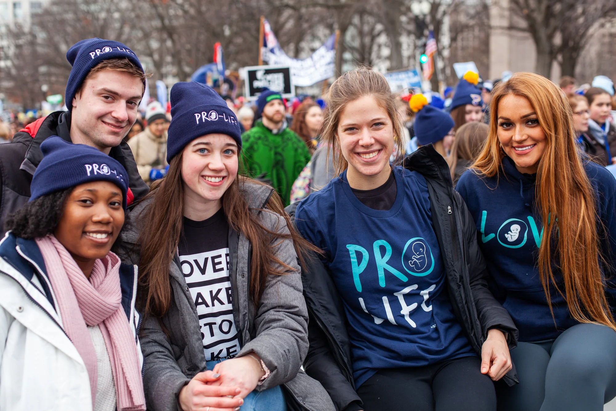 "Love" / Pro-Life Hoodie - Image 4