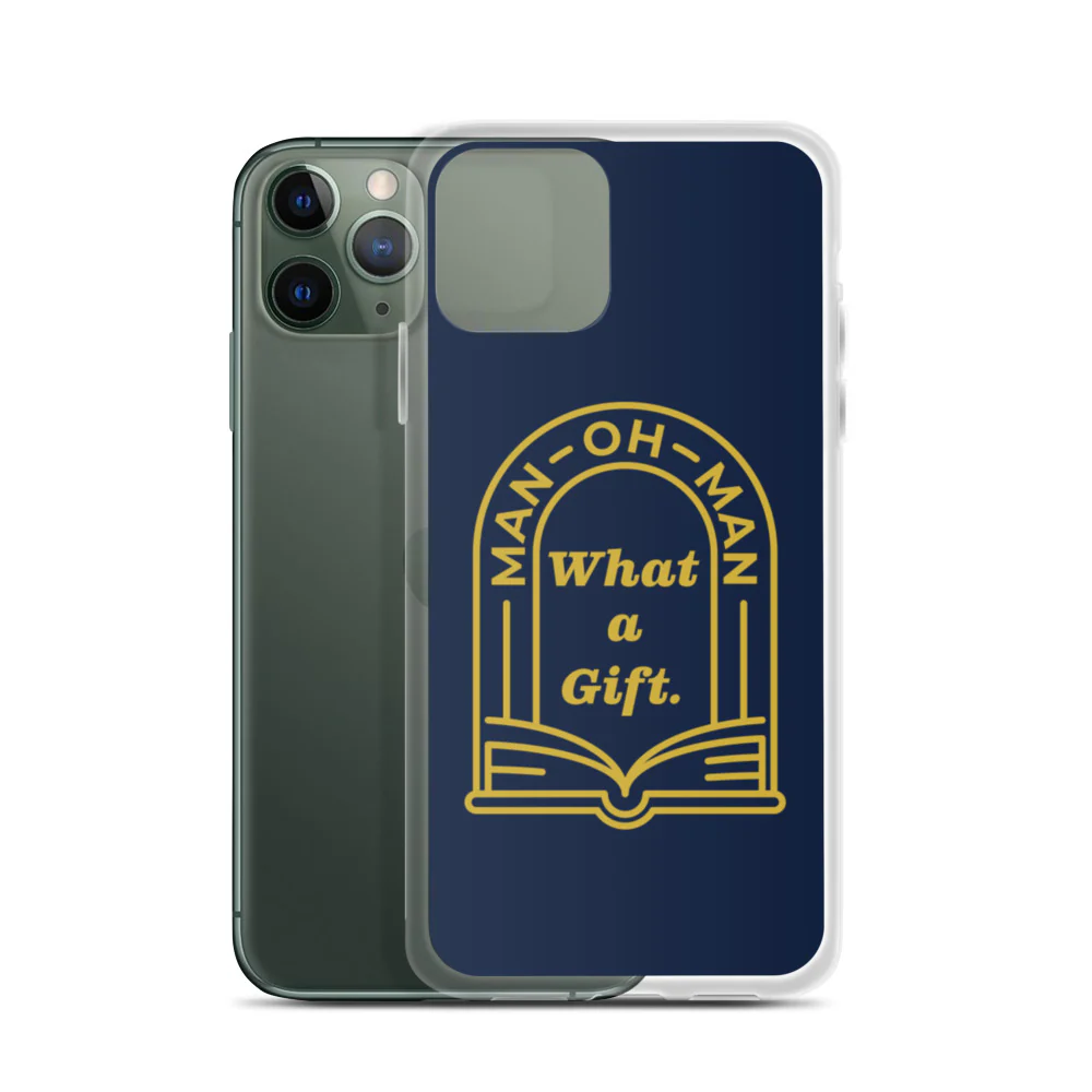 Man-oh-Man Bible in a Year Samsung Phone Case - Navy - Image 5