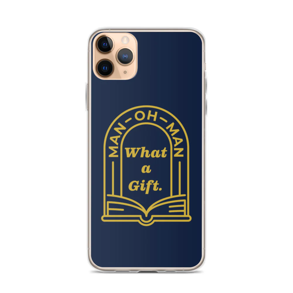 Man-oh-Man Bible in a Year Samsung Phone Case - Navy - Image 6