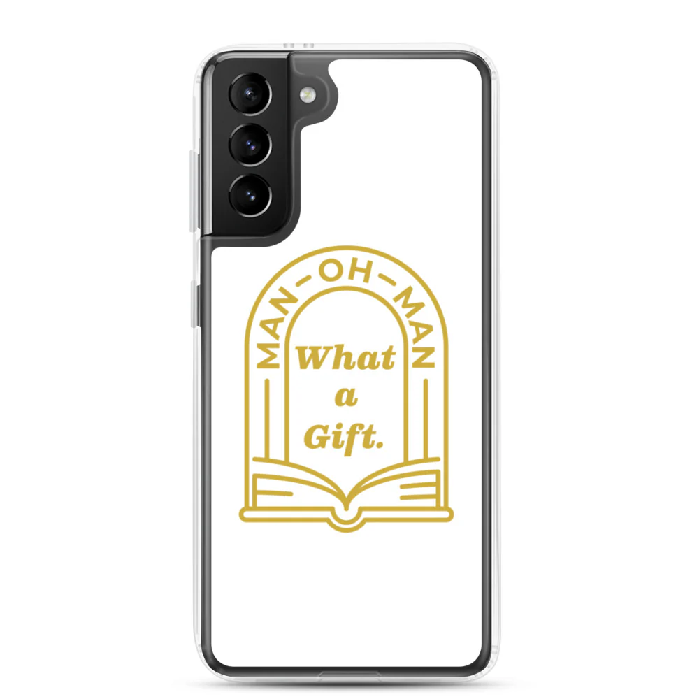 Man-oh-Man Bible in a Year Samsung Phone Case - Navy - Image 15