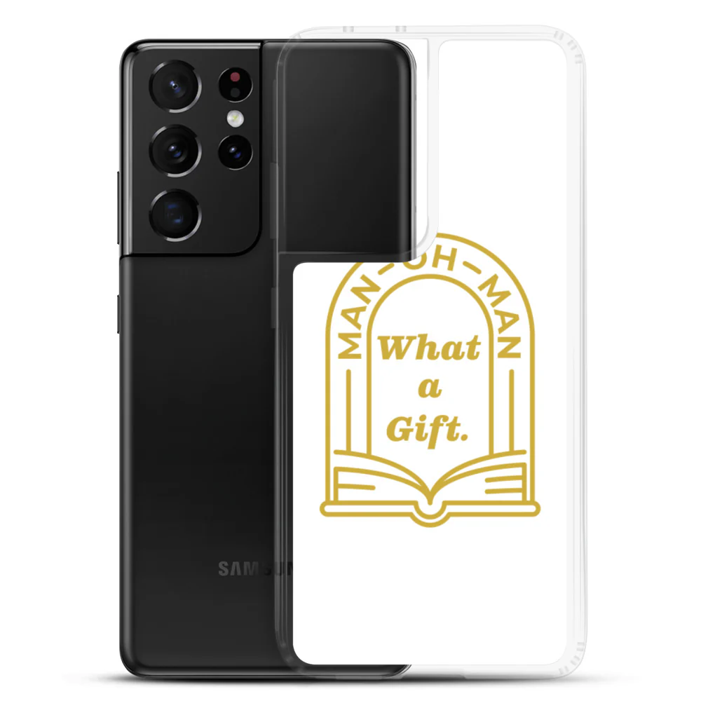 Man-oh-Man Bible in a Year Samsung Phone Case - Navy - Image 18