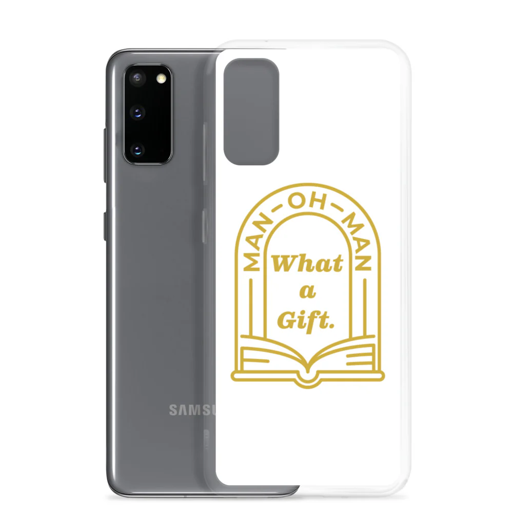 Man-oh-Man Bible in a Year Samsung Phone Case - Navy - Image 8