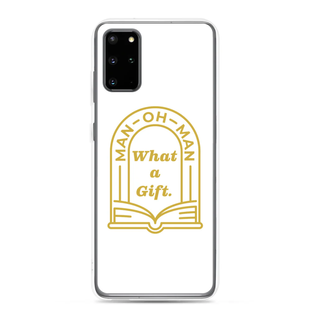 Man-oh-Man Bible in a Year Samsung Phone Case - Navy - Image 9