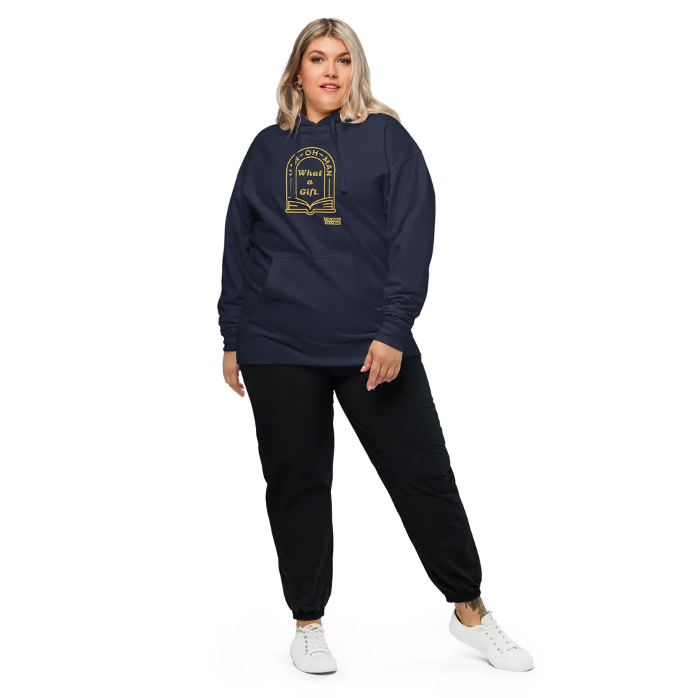 "Man oh Man" / Bible in a Year Hoodie - Image 3