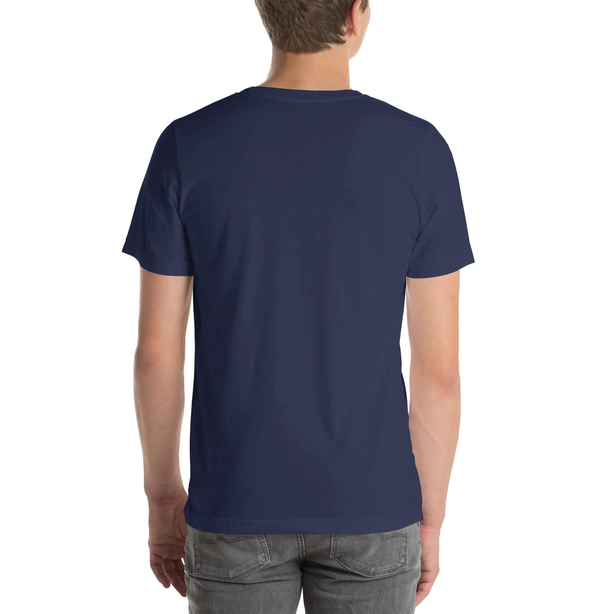 "Man Oh Man" / Bible in a Year Crew T-Shirt - Image 13