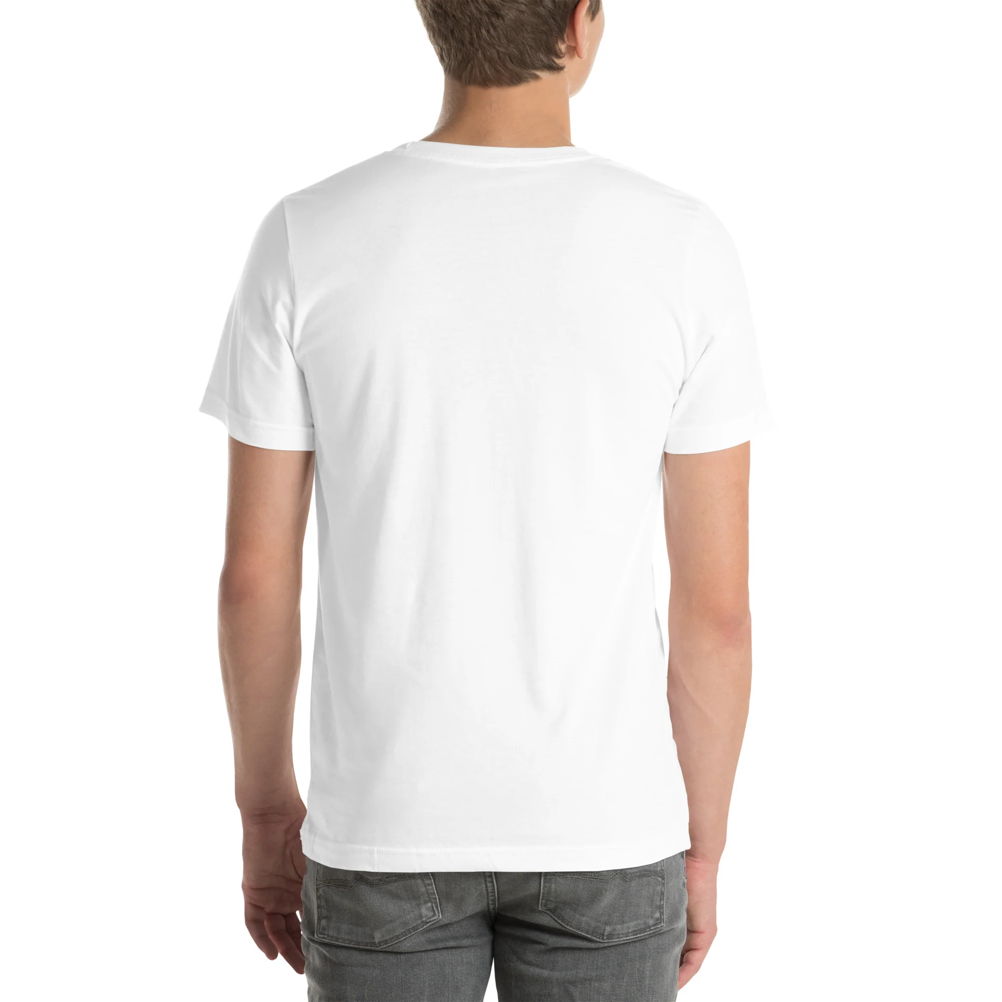 "Man Oh Man" / Bible in a Year Crew T-Shirt - Image 7