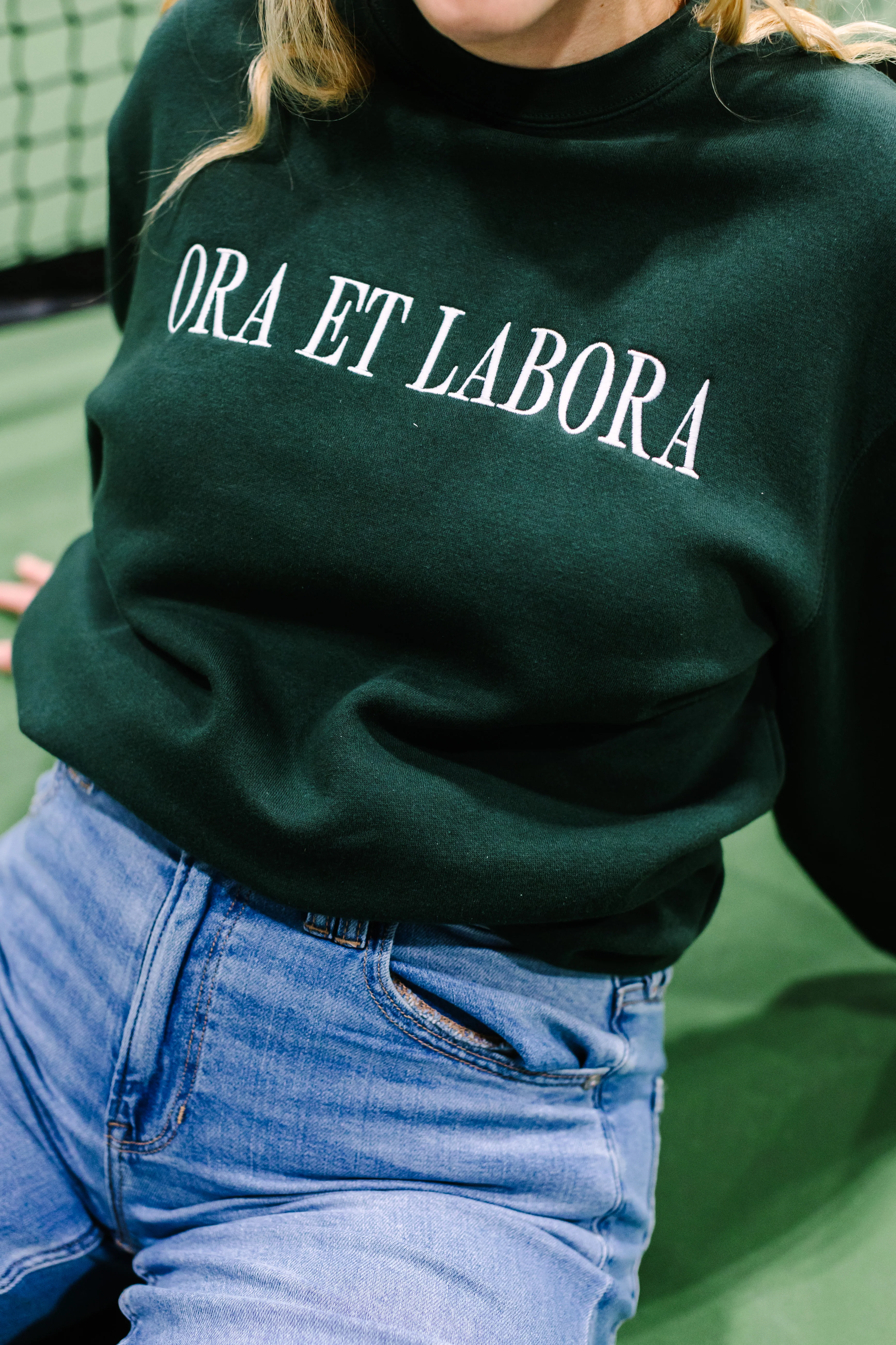 "Ora et Labora" / St. Benedict Crewneck - Image 6