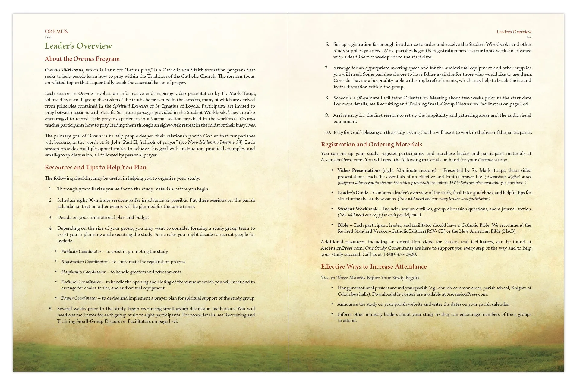 Oremus: A Guide to Catholic Prayer, Leader's Set - Image 2