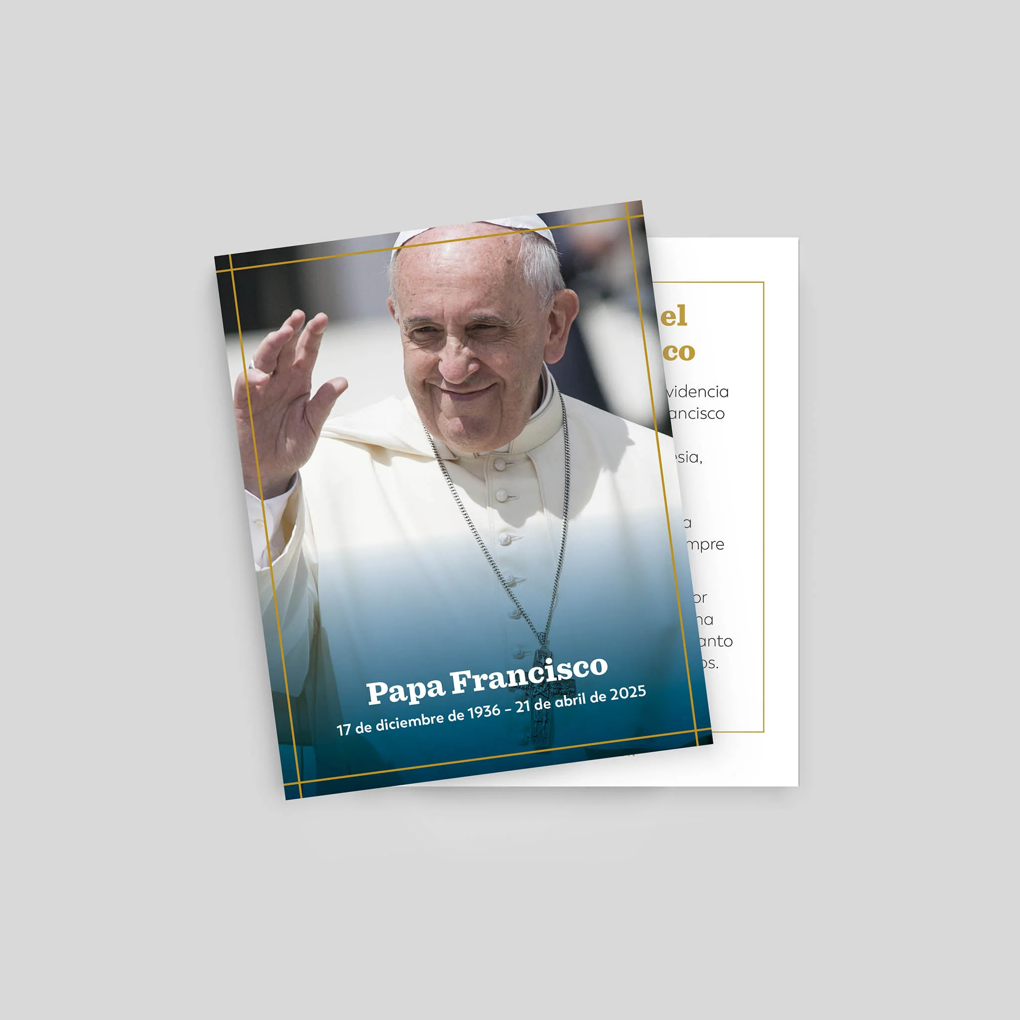 Pope Francis Prayer Cards - Image 4
