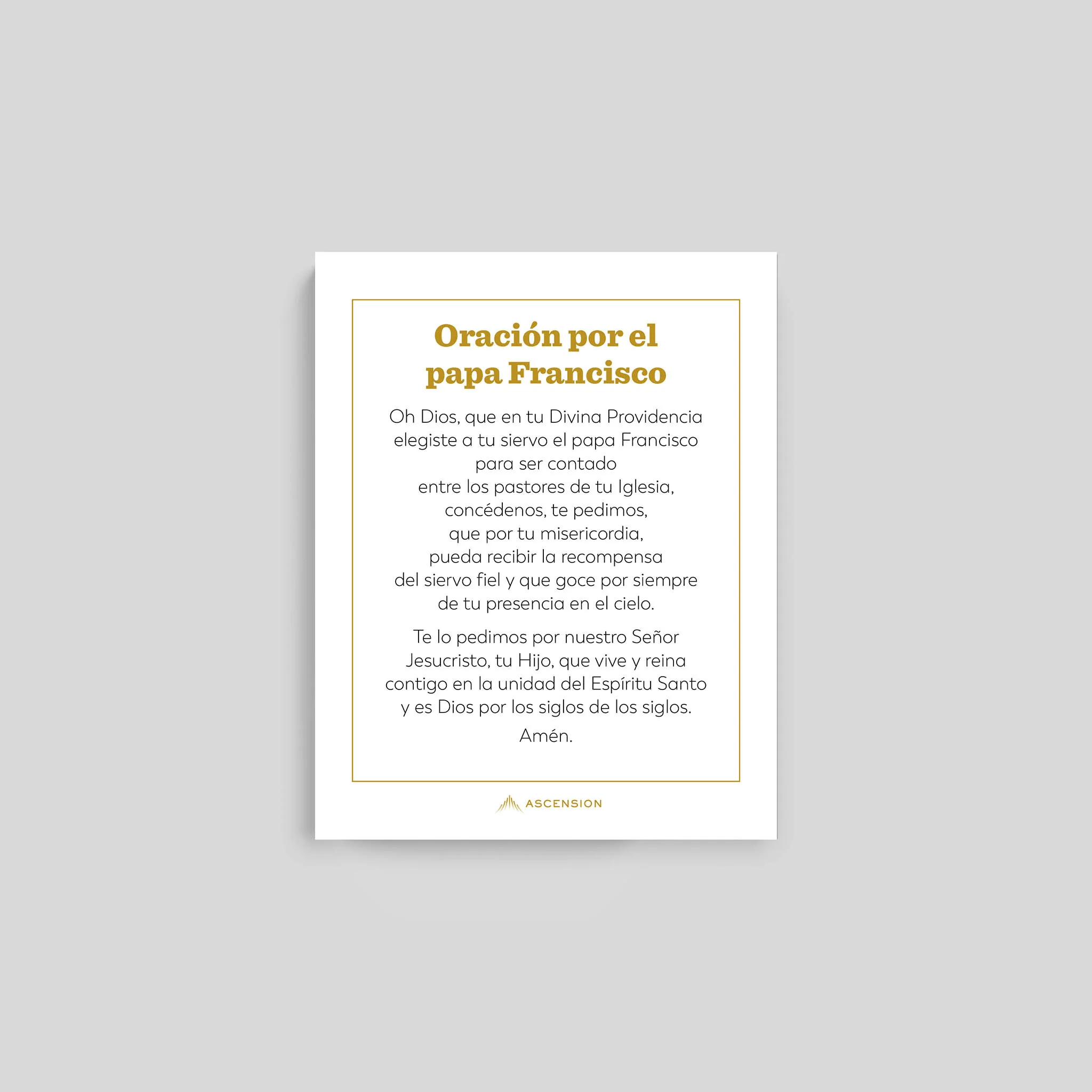 Pope Francis Prayer Cards - Image 6